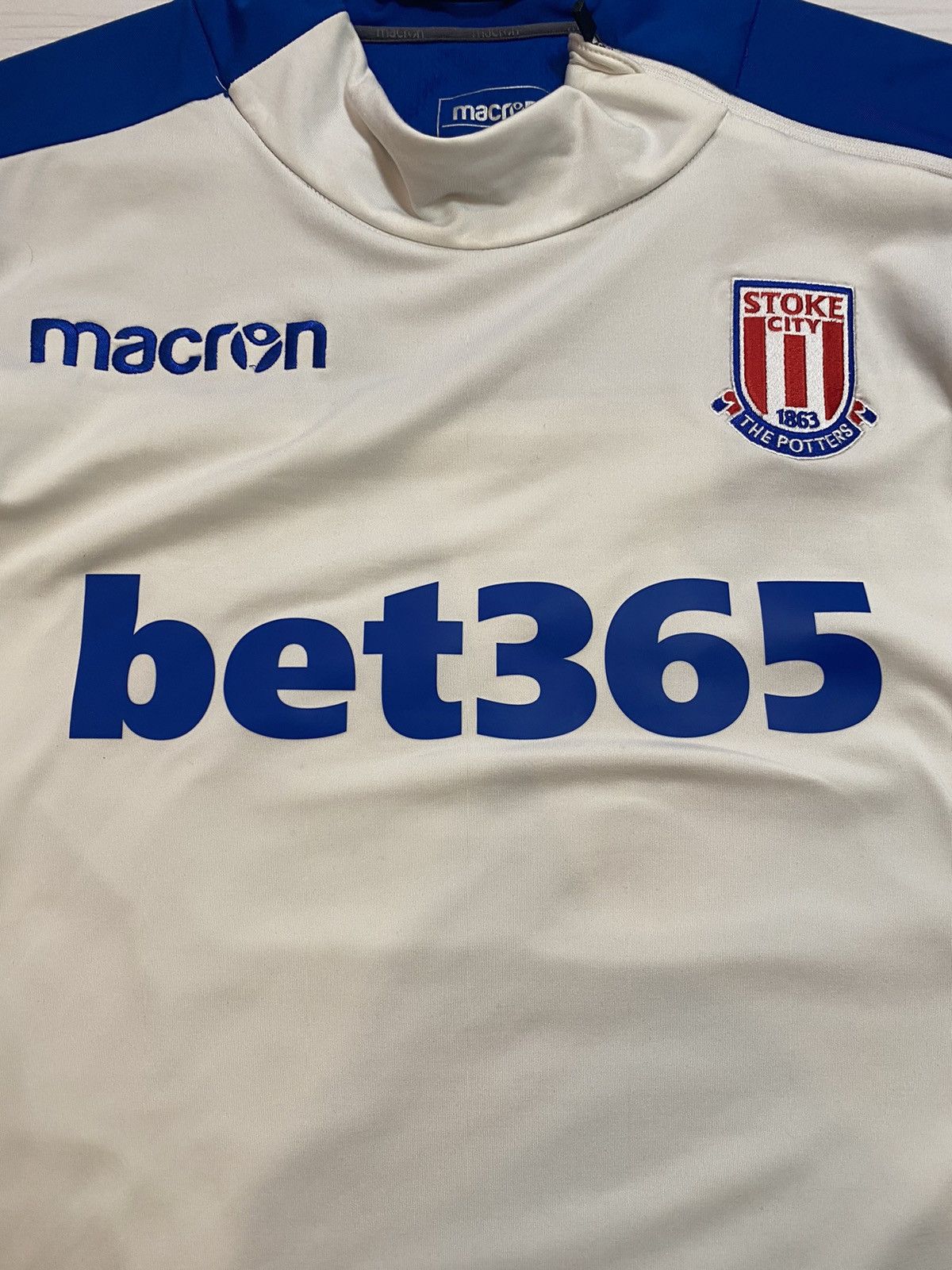 Vintage Stoke City training football soccer y2k longsleeve t shirt Size US XXL / EU 58 / 5 - 6 Thumbnail