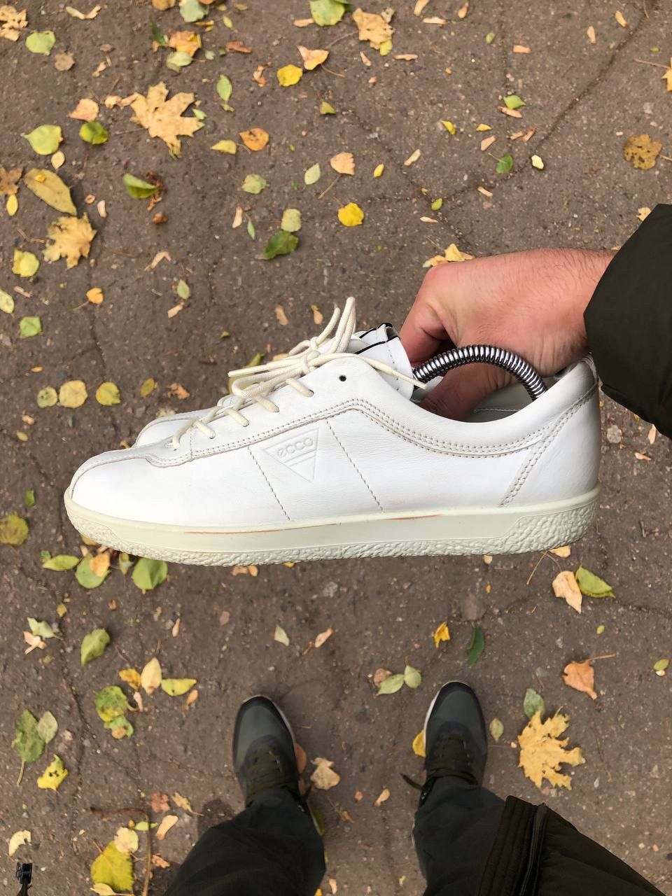 VERY RARE ECCO DANISH DESIGN LEATHER SNEAKERS DESIGNER DELUX