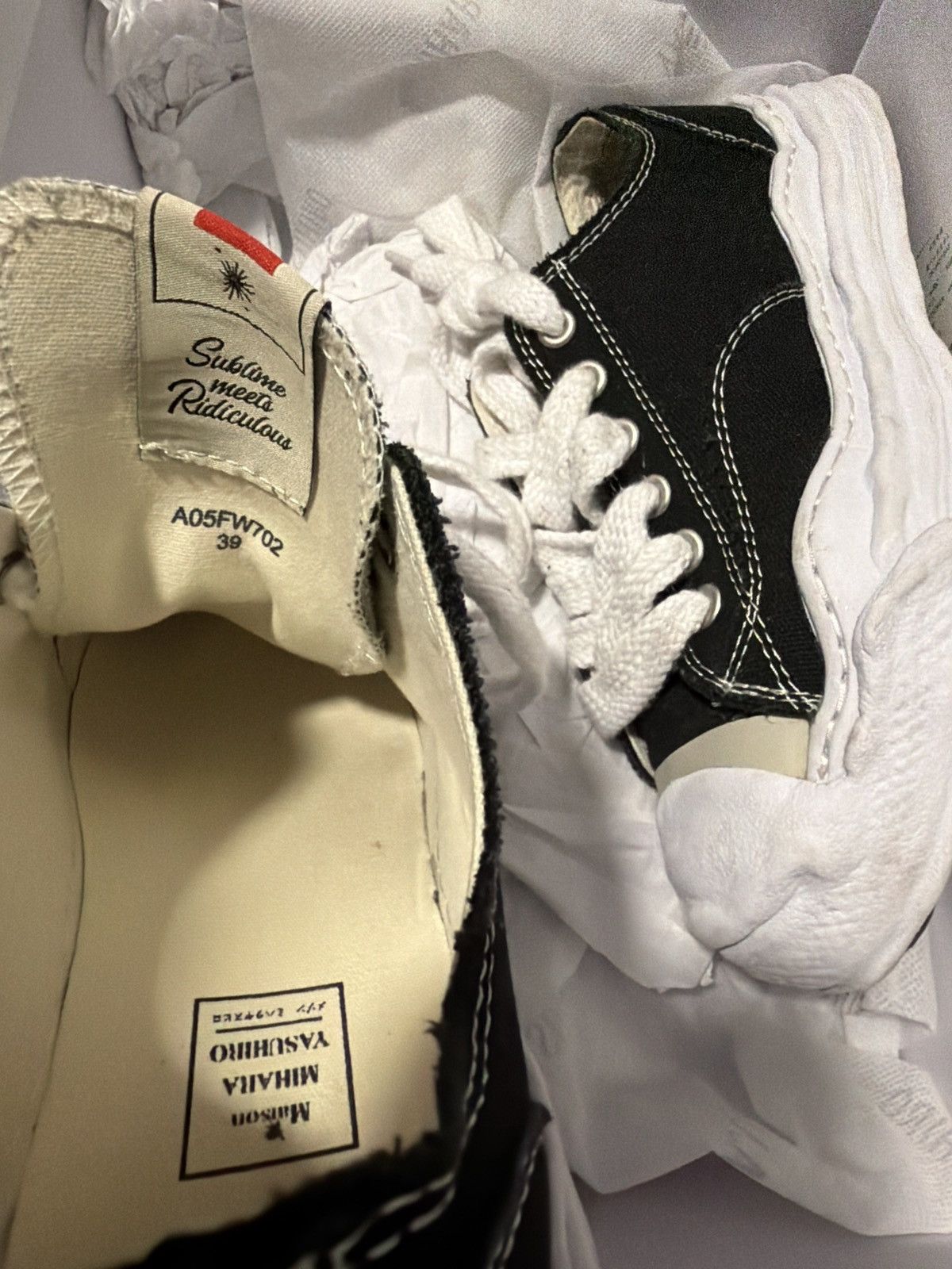 Maison MIHARA YASUHIRO Maison Mihara Yasuhiro Hank OG Sole Canvas Low Size US 7 / EU 40 - 11 Thumbnail