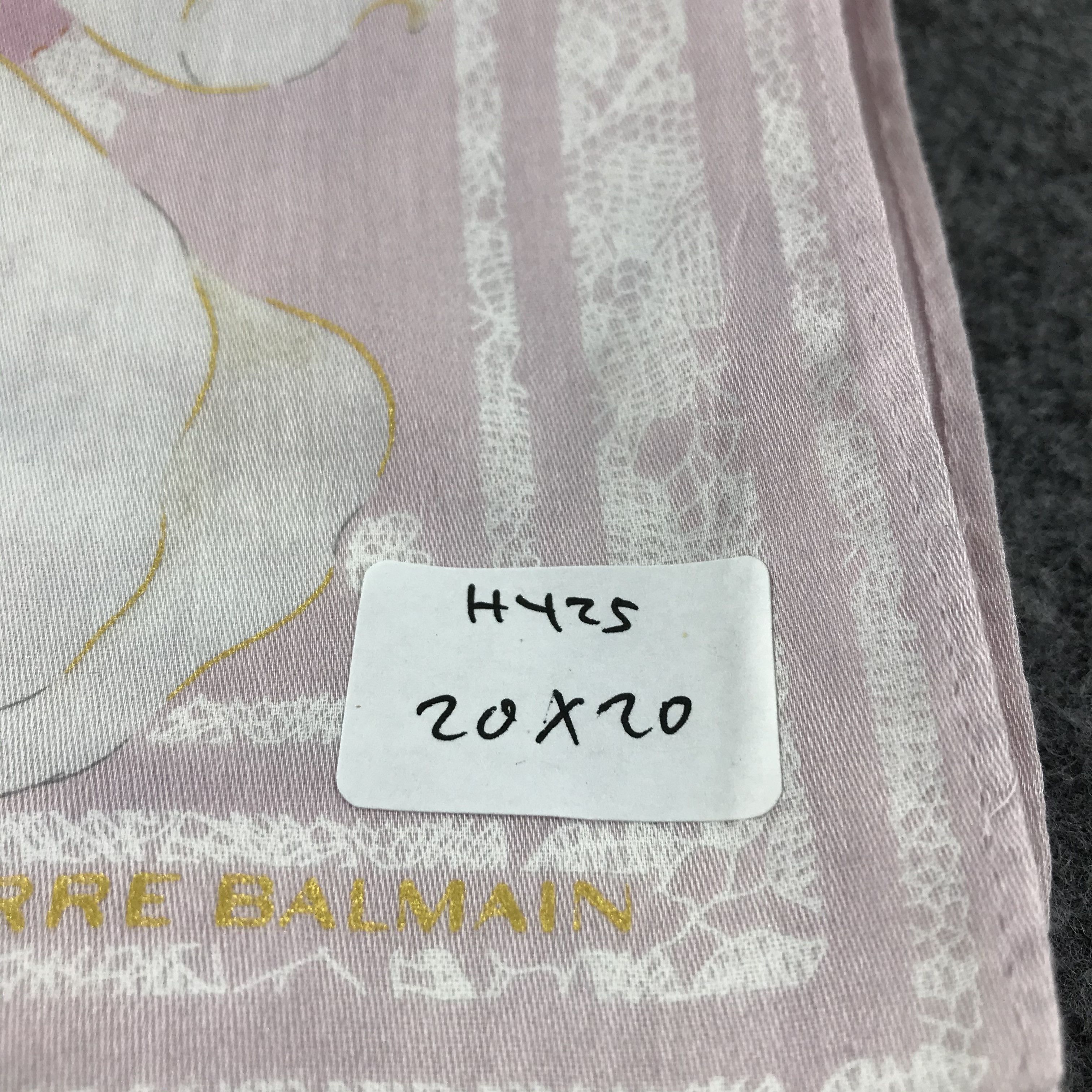 Pierre Balmain Pierre Balmain Handkerchief Neckerchief Bandana H425 Size ONE SIZE - 7 Thumbnail