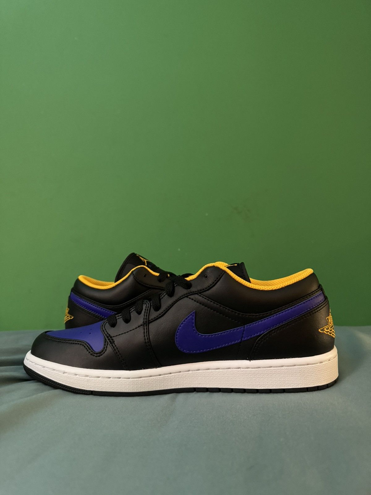 Jordan Brand Nike Air Jordan 1 Low Dark Concord 2022 Size US 10.5 / EU 43-44 - 2 Thumbnail