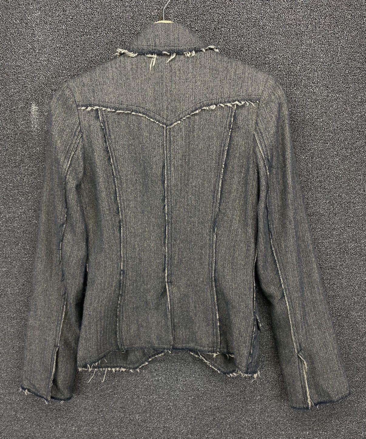 Andreluciano Vintage Andreluciano Punk Style Wool Coat jacket Size S / US 4 / IT 40 - 9 Thumbnail
