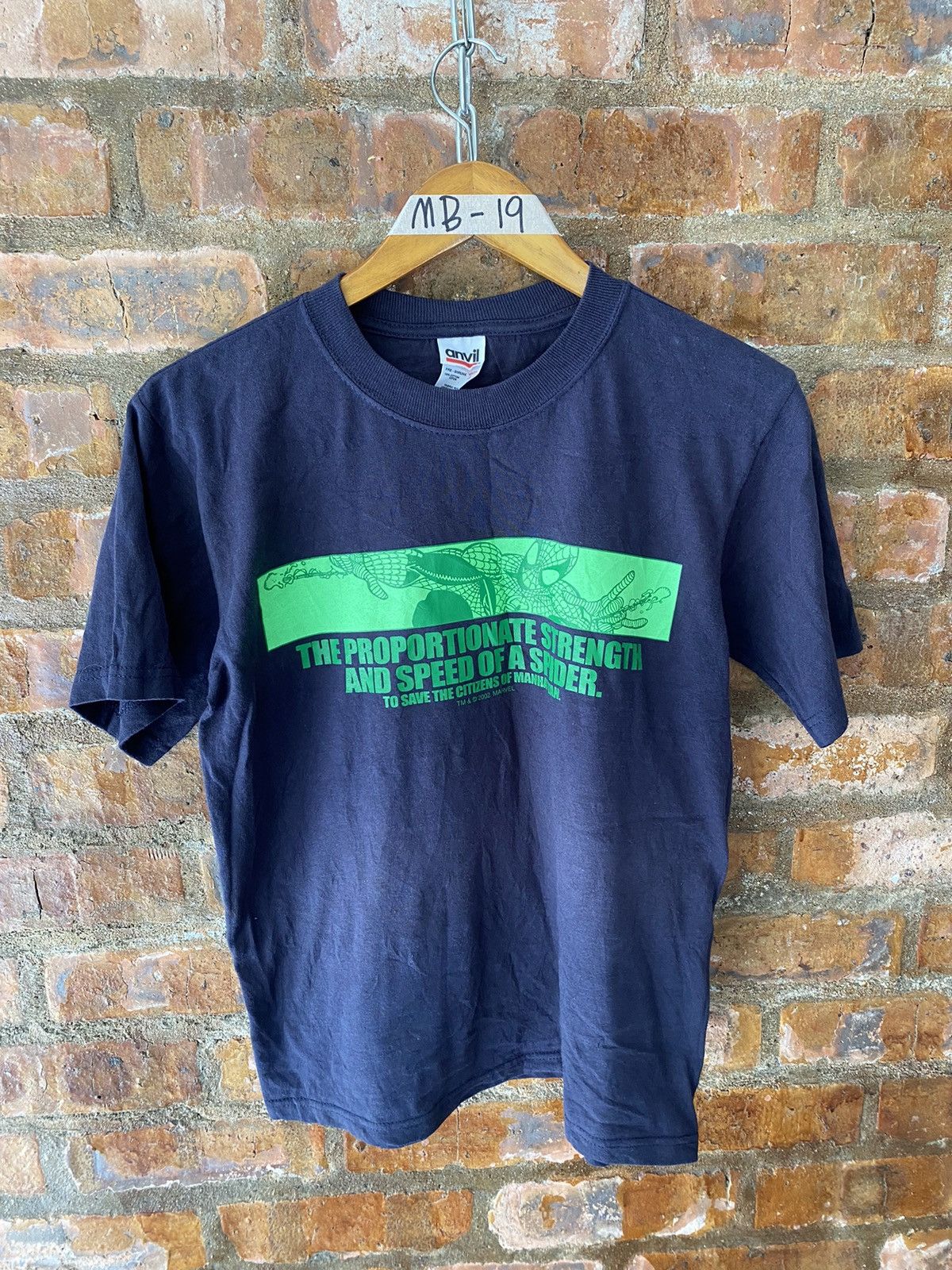 Anime 🔥Vintage 2002 Spiderman promo tee Size US XS / EU 42 / 0 - 2 Thumbnail