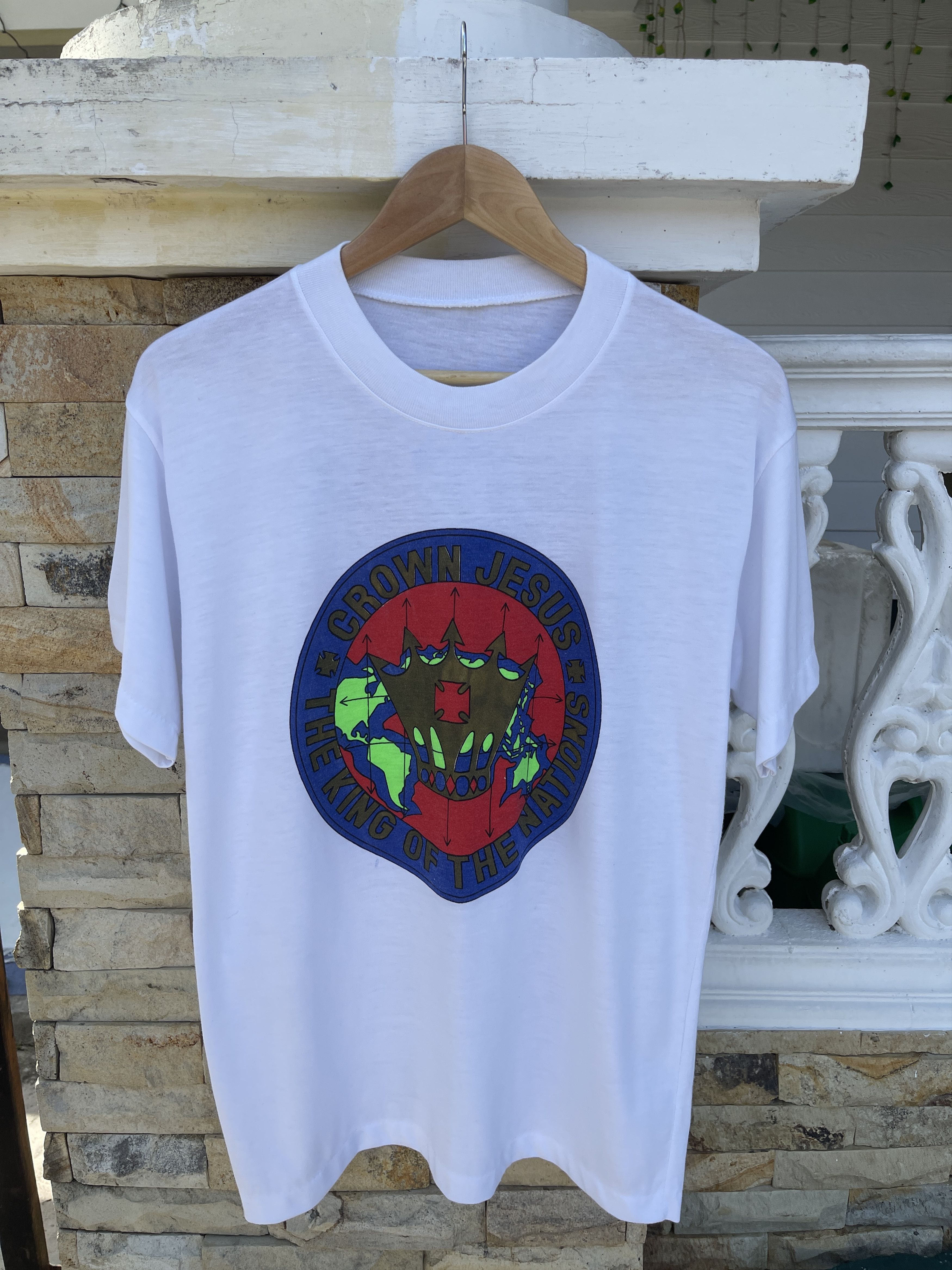 Other Last Drop🔥Rare🔥Vintage 90s Jesus Festival Of Praise T-Shirt Size US M / EU 48-50 / 2 - 2 Thumbnail