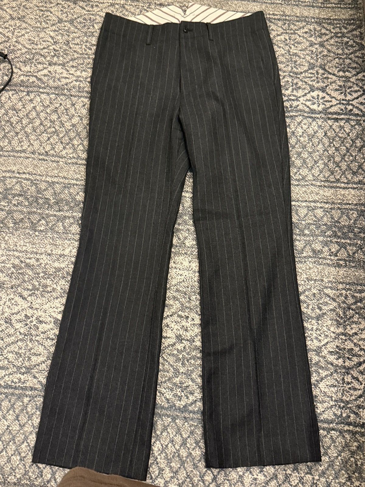 Junya Watanabe Junya Watanabe Striped Dress Pants Size US 30 / EU 46 - 1 Thumbnail