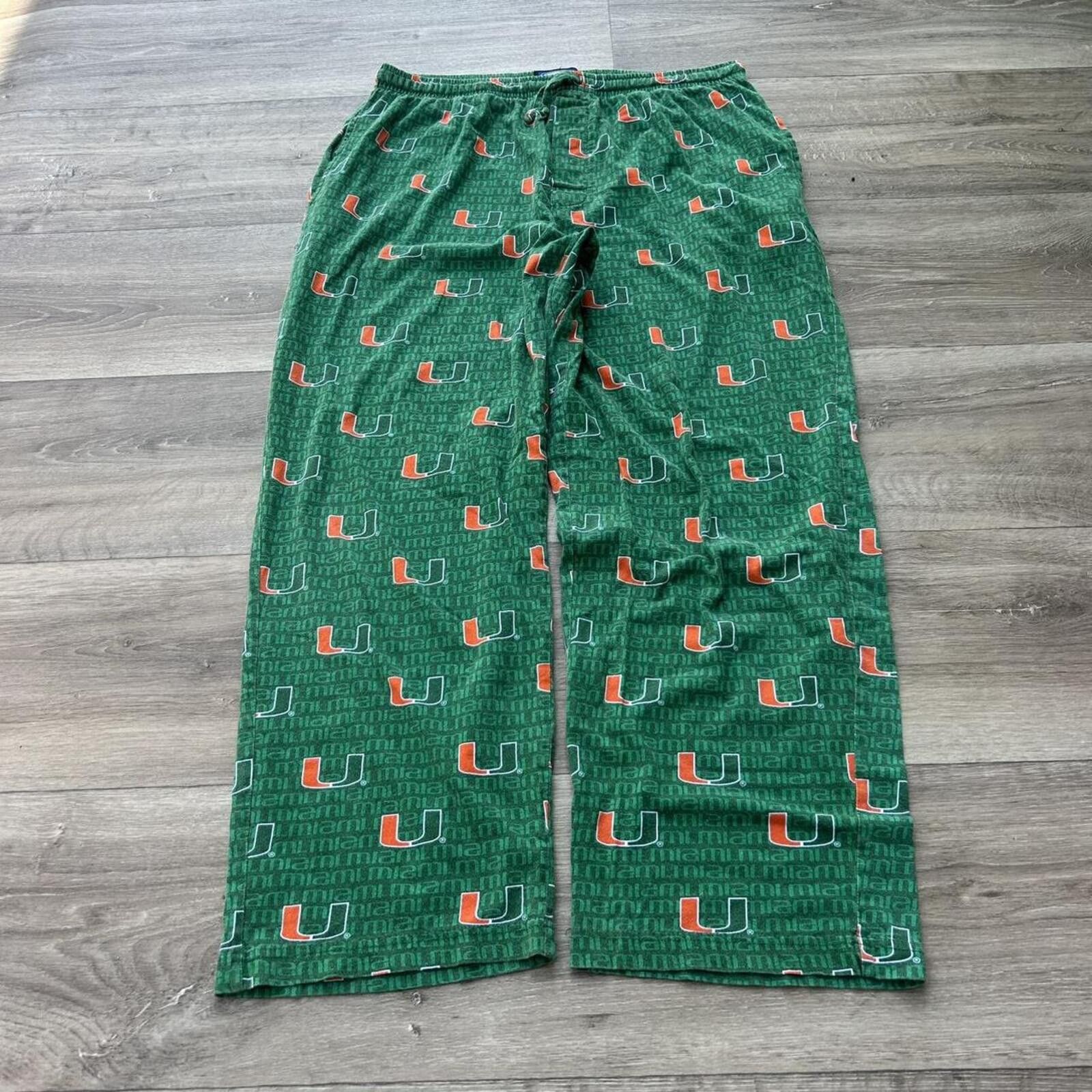 Other Vintage 90’s UM University of Miami Baggy Sweatpants size M Size US 32 / EU 48 - 2 Thumbnail