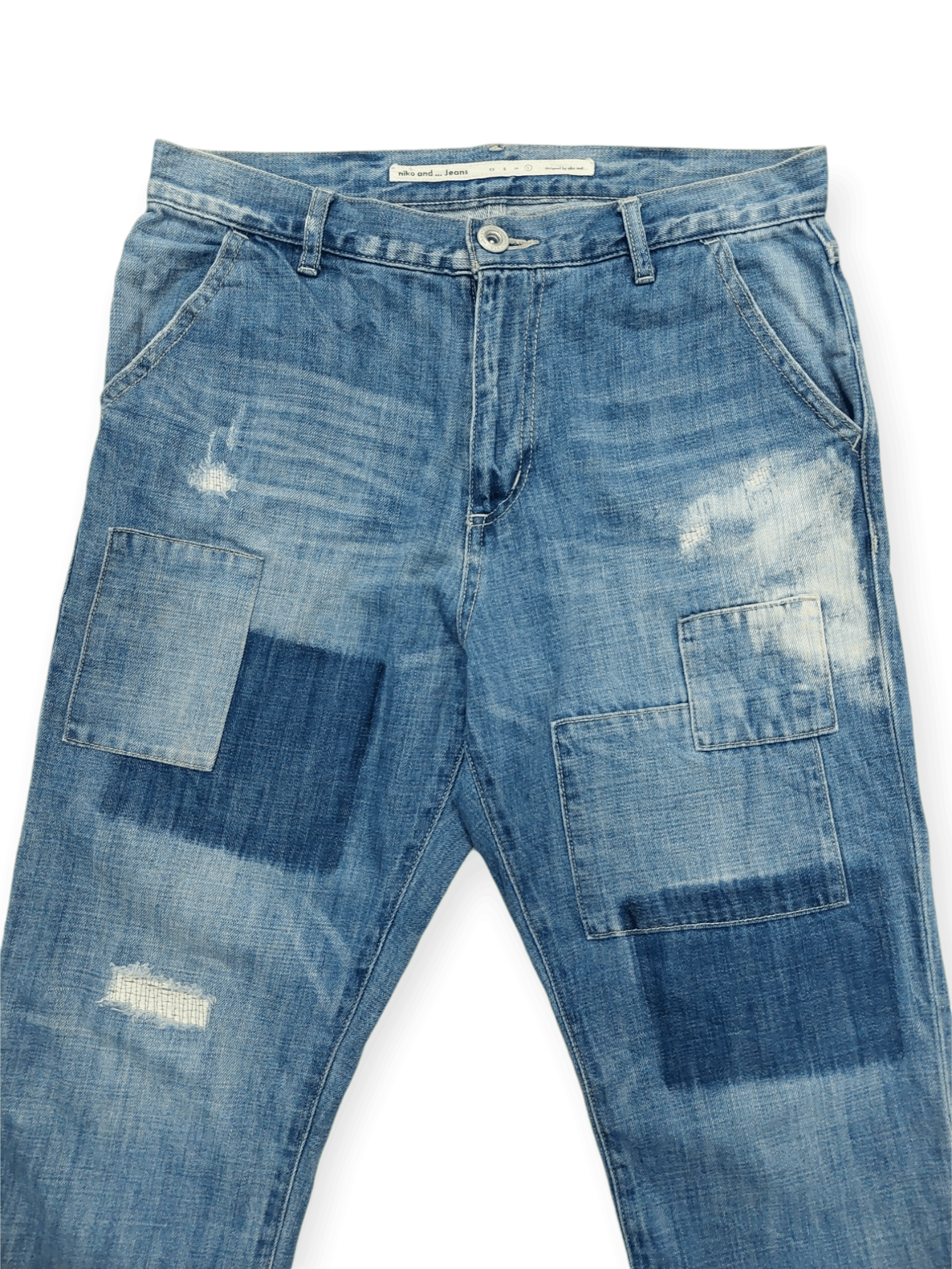 Other Japanese Niko And ... Patchwork Denim Size US 31 - 4 Thumbnail