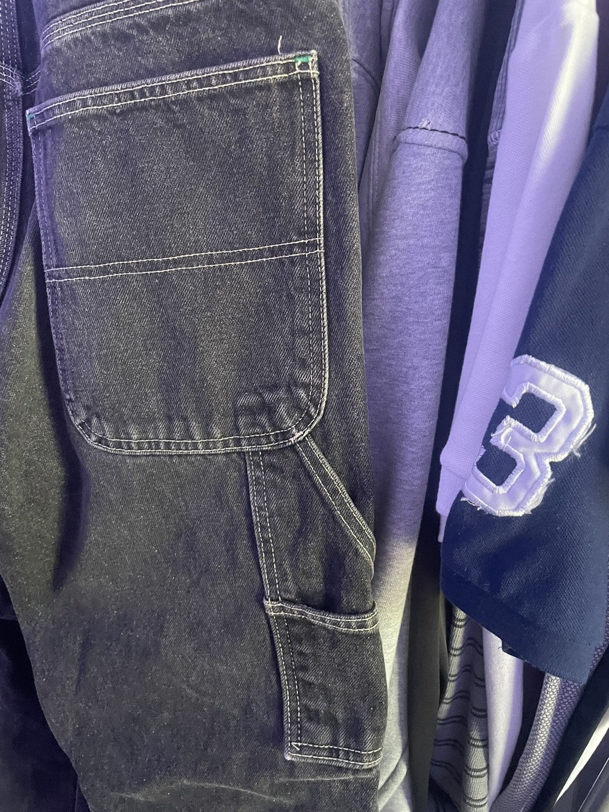 Tommy Hilfiger × Vintage Vintage Tommy Hilfiger Carpenter Pants Size US 32 / EU 48 - 9 Thumbnail