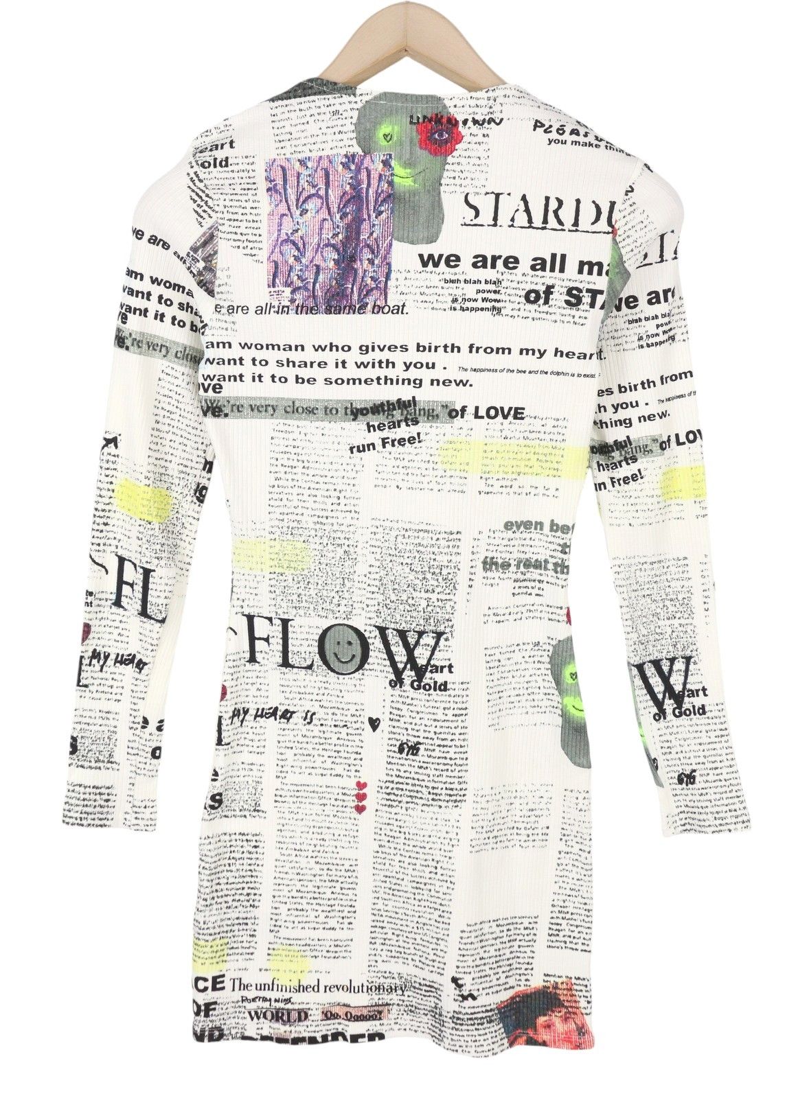 Desigual VEST WAPAS M Patterned Long Sleeve Mini Dress 89015 Size M / US 6-8 / IT 42-44 - 5 Thumbnail