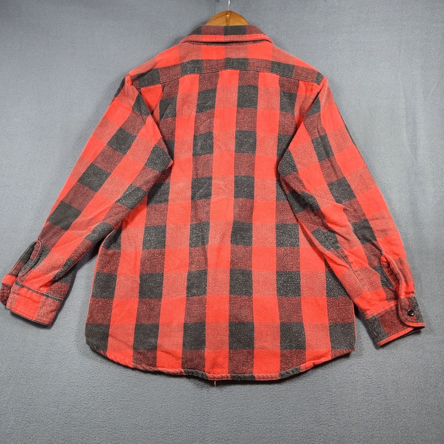 Vintage VINTAGE OshKosh Flannel Shirt Medium Buffalo Plaid Shacket Woodsman Mens Size US M / EU 48-50 / 2 - 2 Thumbnail