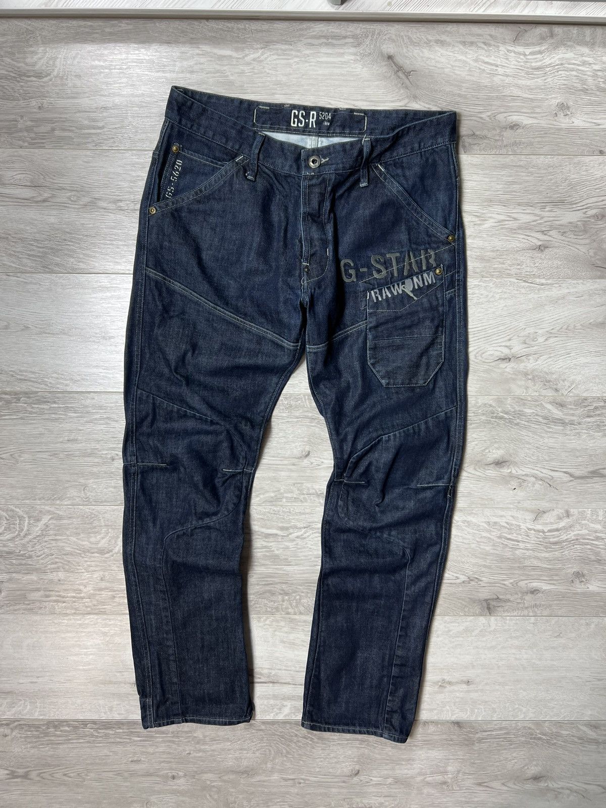G-Star G-Star RAW SKIFF 5620 3D TAPERED DESK EMBRO Big Logo Jeans 