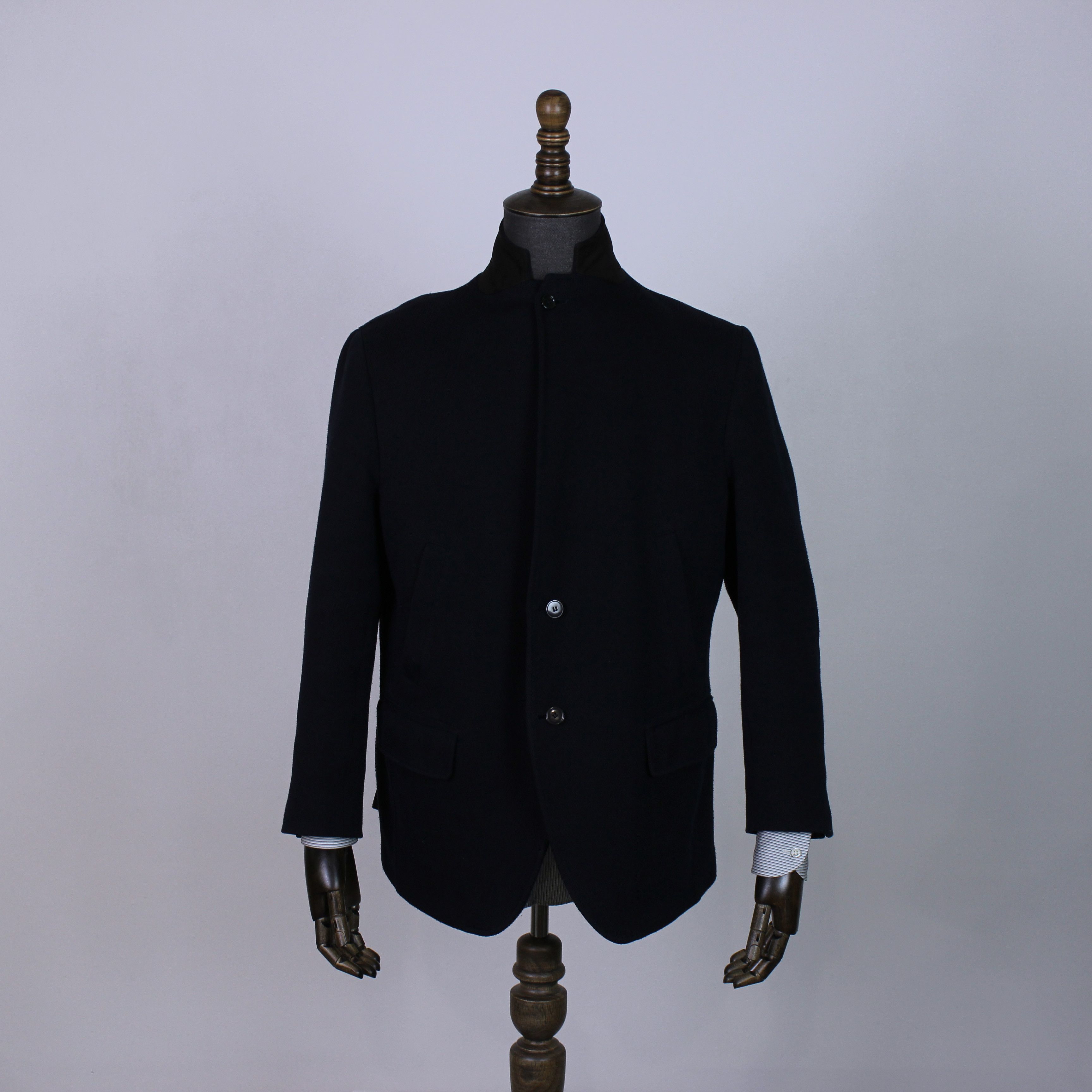 Other IL lanificio blazer jacket men M L navy blue Size US M / EU 48-50 / 2 - 1 Thumbnail