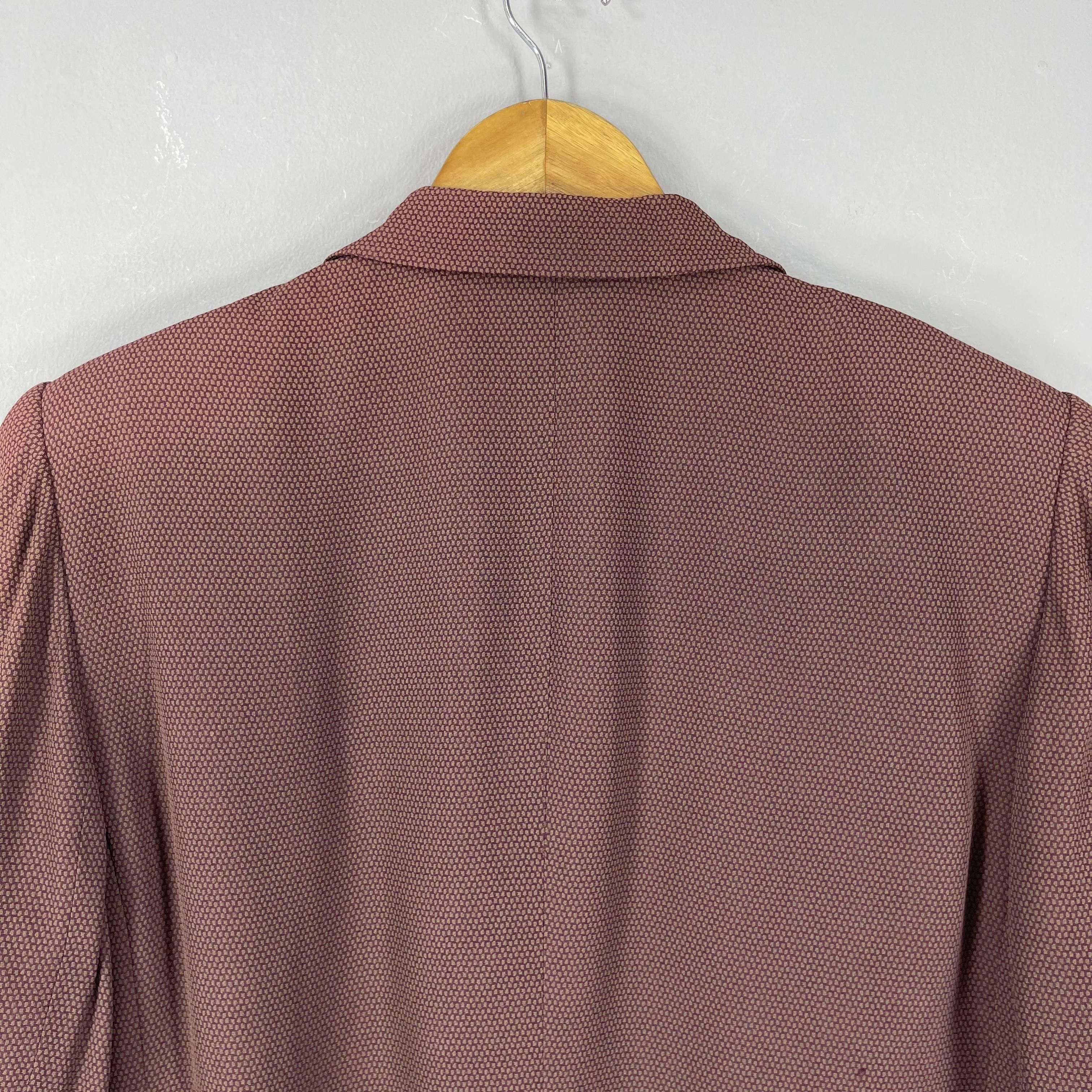 Givenchy Vintage 90's GIVENCHY Paris Sun Faded Blazer Style Jacket Size M / US 6-8 / IT 42-44 - 13 Thumbnail
