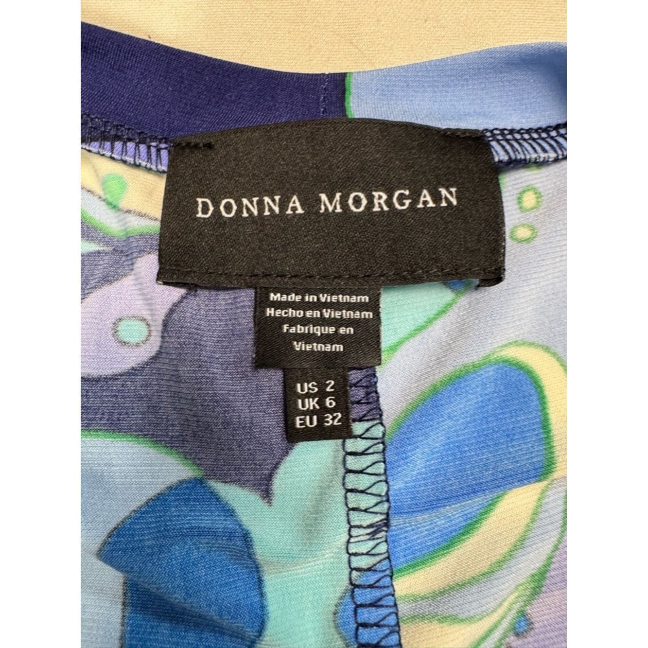 Donna Morgan NWT New Donna Morgan Twist Detail Maxi Floral Dress Size 2 Size XS / US 0-2 / IT 36-38 - 5 Thumbnail