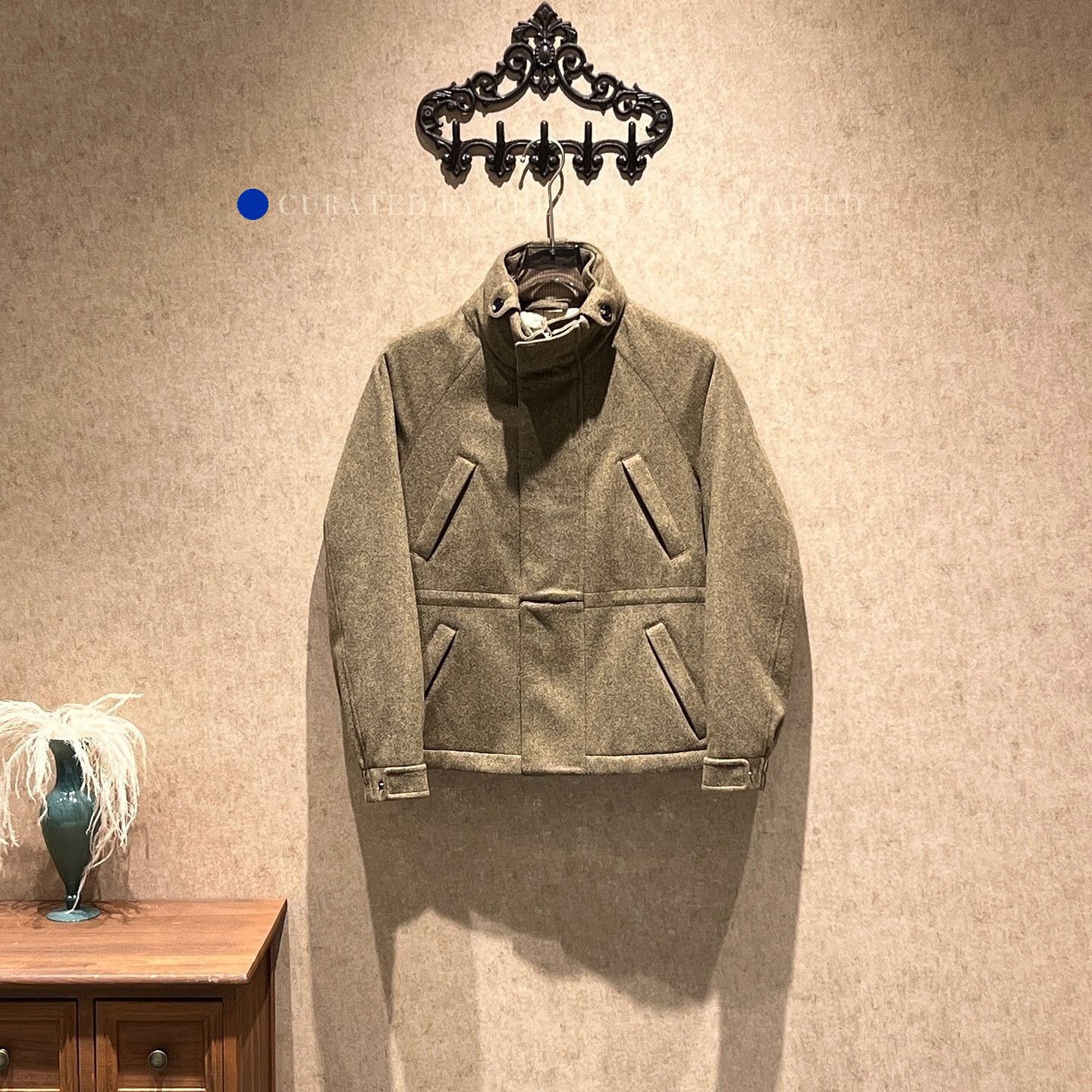 Loro Piana Beige Structured Jacket with Pockets - Size S Size US S / EU 44-46 / 1 - 1 Thumbnail