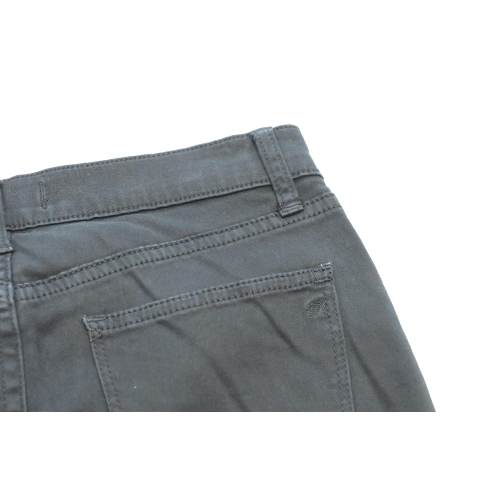 Madewell Black Mid-Rise Skinny Taper Pants 26 Inseam 29 Womens Size 26 Stretch Cotton Spandex Denim Pants