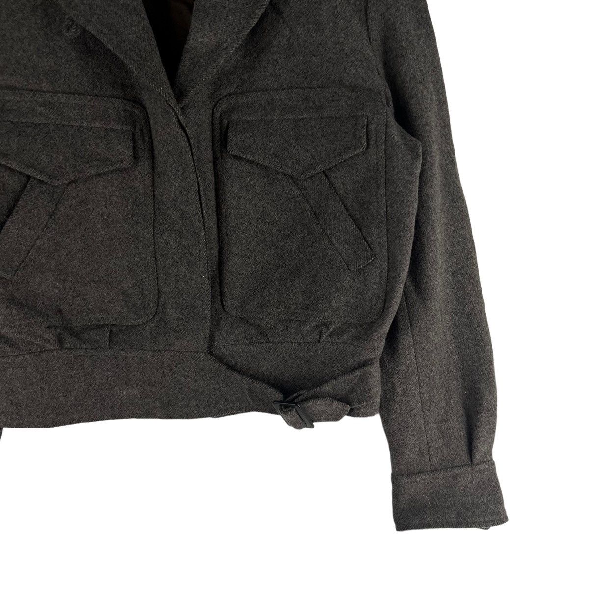 Vintage 🔥VTG WOOL BOMBER JACKET CROPPED VANESSABRUNO JAPAN Size US M / EU 48-50 / 2 - 5 Thumbnail
