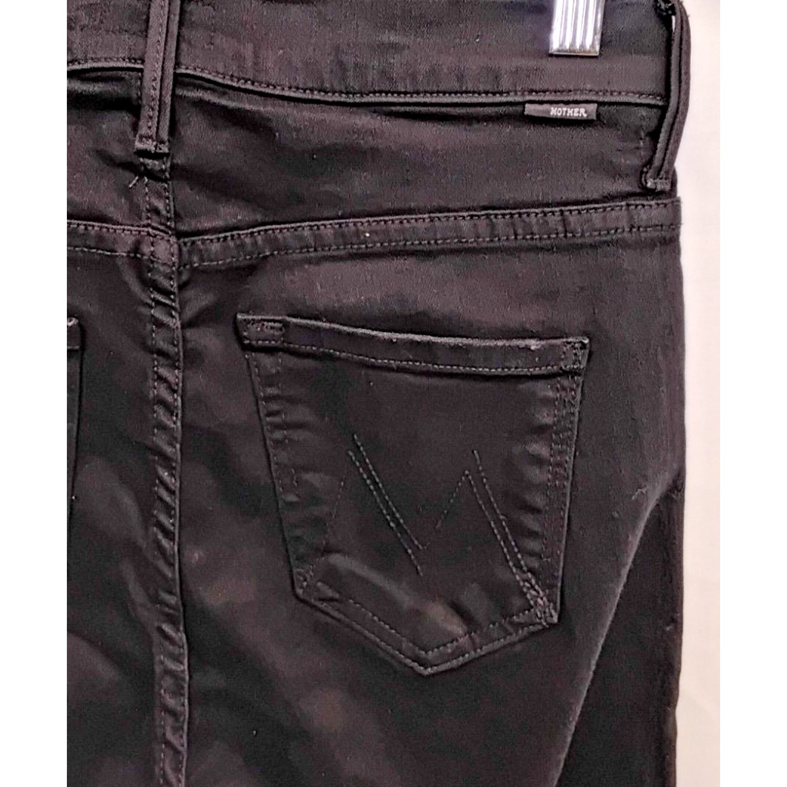 MOTHER Mother The Weekender Bootcut Jeans Women's 25x30 Black Size 25" / US 0 / IT 36 - 5 Thumbnail