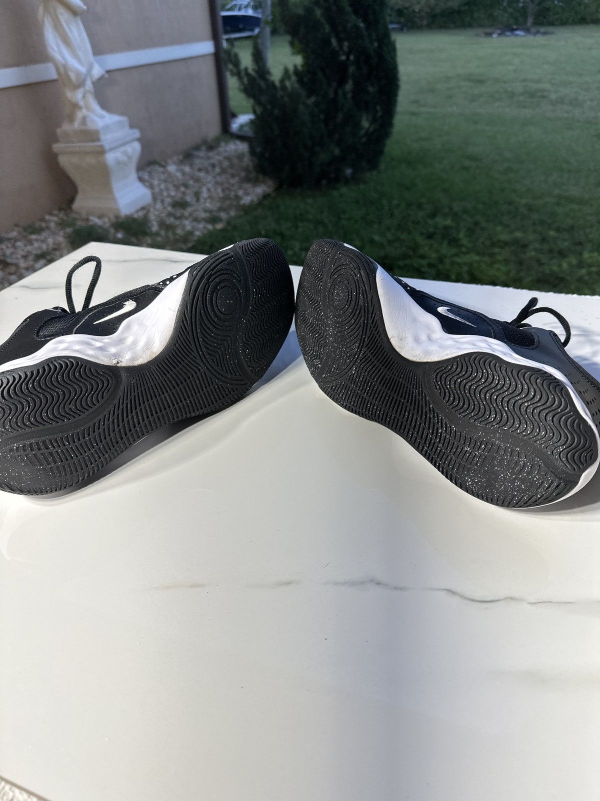 Nike Nike Fly.By Mid 3 Black White Sneakers Size US 11 / EU 44 - 6 Thumbnail