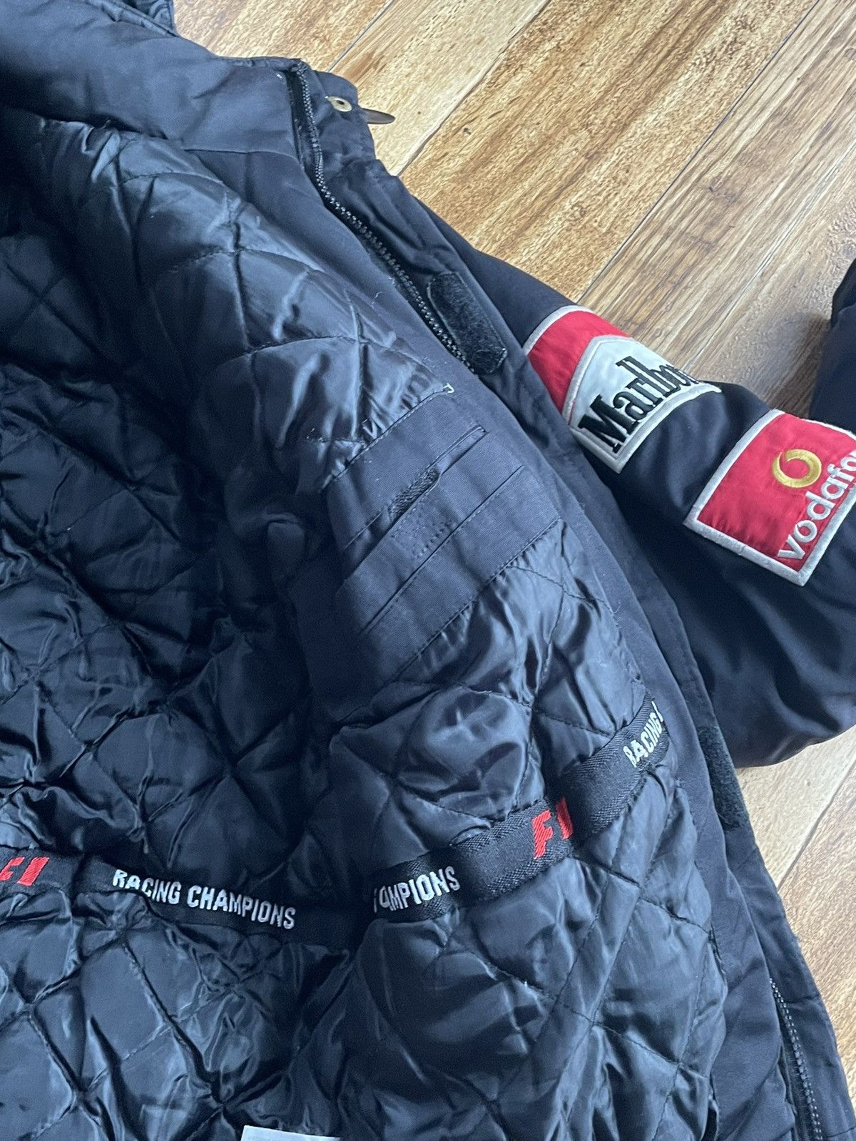 Ferrari 🔥FERARRI PUFFER Racing, Vintage, Down jacket, Marlboro. Size US XXL / EU 58 / 5 - 12 Thumbnail