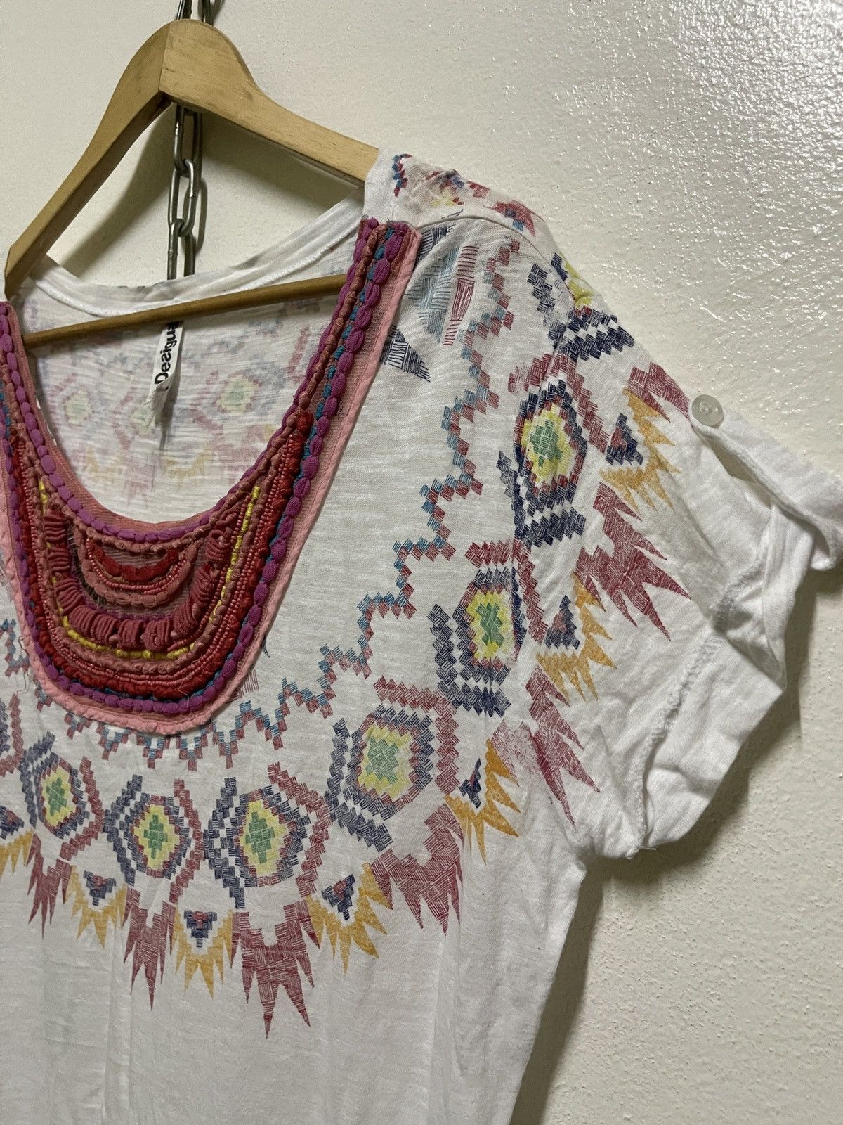 Desigual Desigual Navajo T Shirt Size XL / US 12-14 / IT 48-50 - 6 Thumbnail
