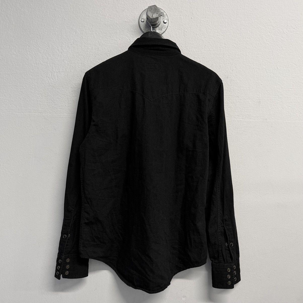 Saint Laurent Paris Saint Laurent Denim Shirt Size US L / EU 52-54 / 3 - 2 Thumbnail
