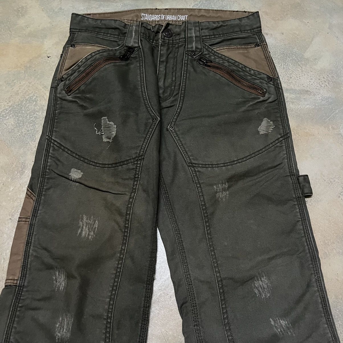 Japanese Brand Japanese Brand Cargo Pants Double Knee Size US 31 - 3 Thumbnail