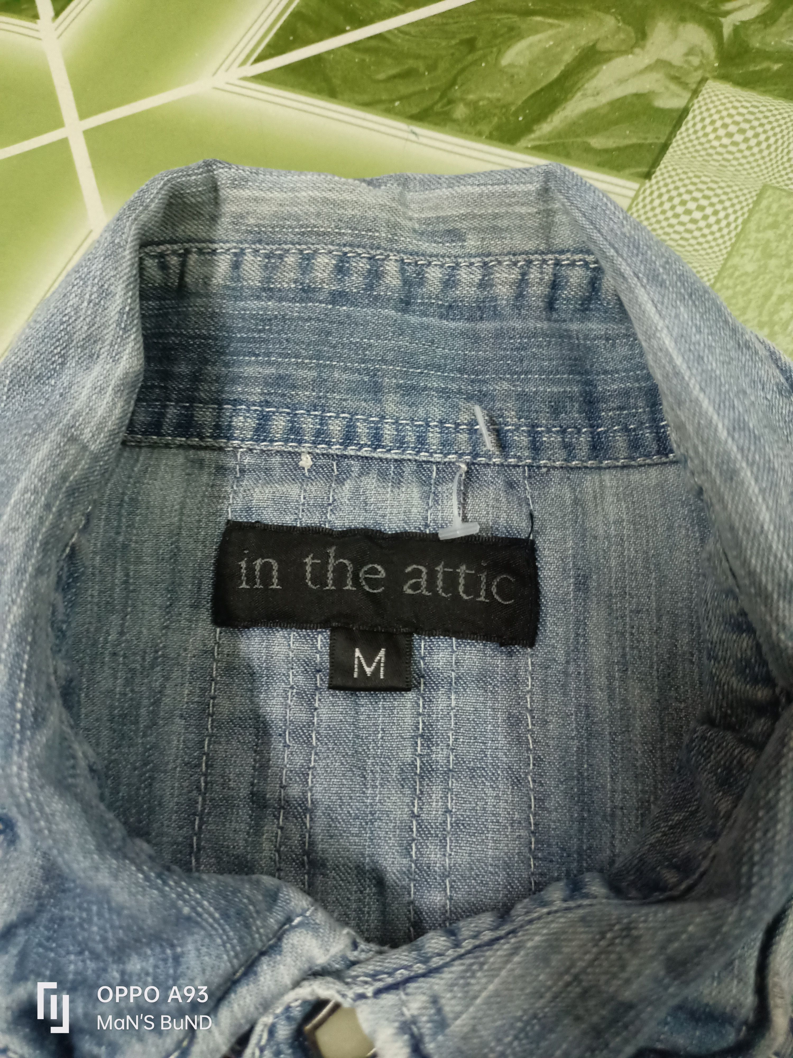 In The Attic × Japanese Brand In The Attic Button up blue Jeans Size M / US 6-8 / IT 42-44 - 7 Thumbnail