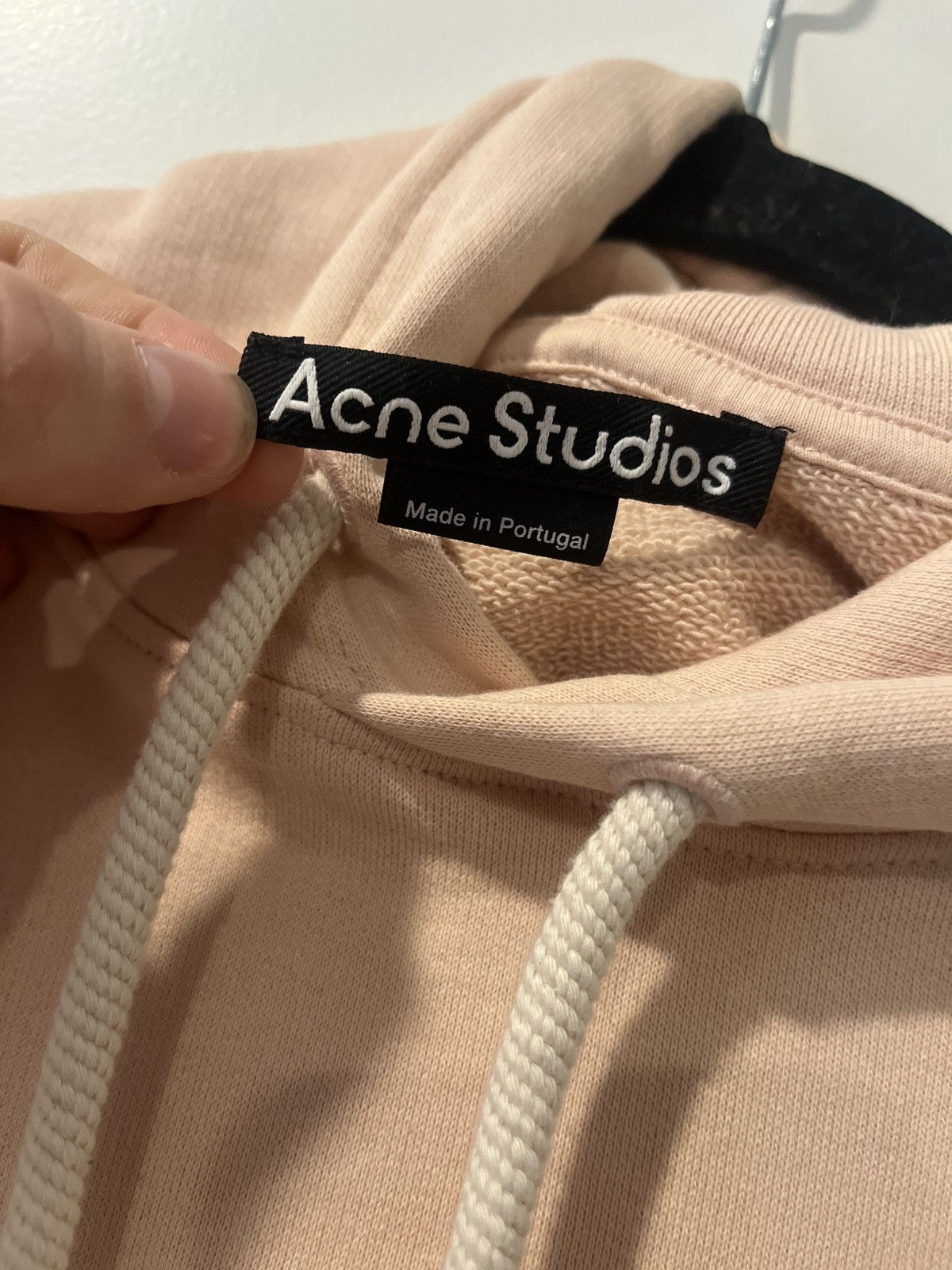 Acne Studios Acne Studios Hoodie Size Large Light Pink Size US L / EU 52-54 / 3 - 5 Thumbnail
