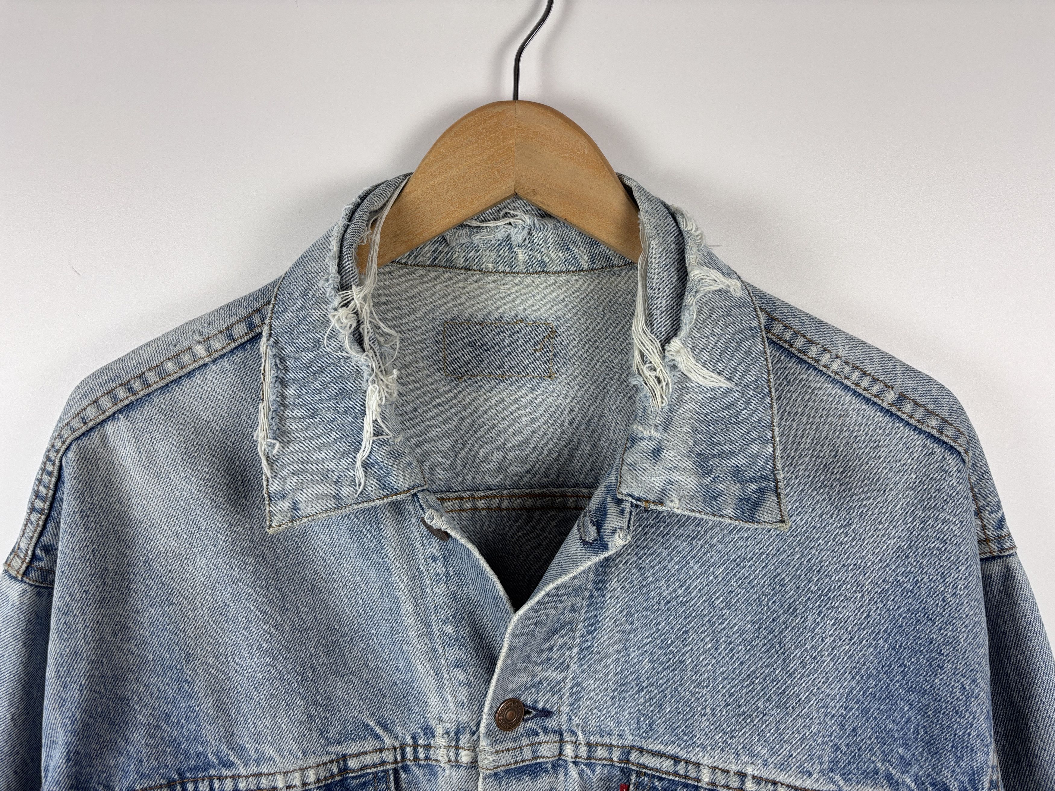 Levi's × Levi's Vintage Clothing Vintage Levis Denim Jacket Jean Trucker Made In USA L Size US L / EU 52-54 / 3 - 2 Thumbnail