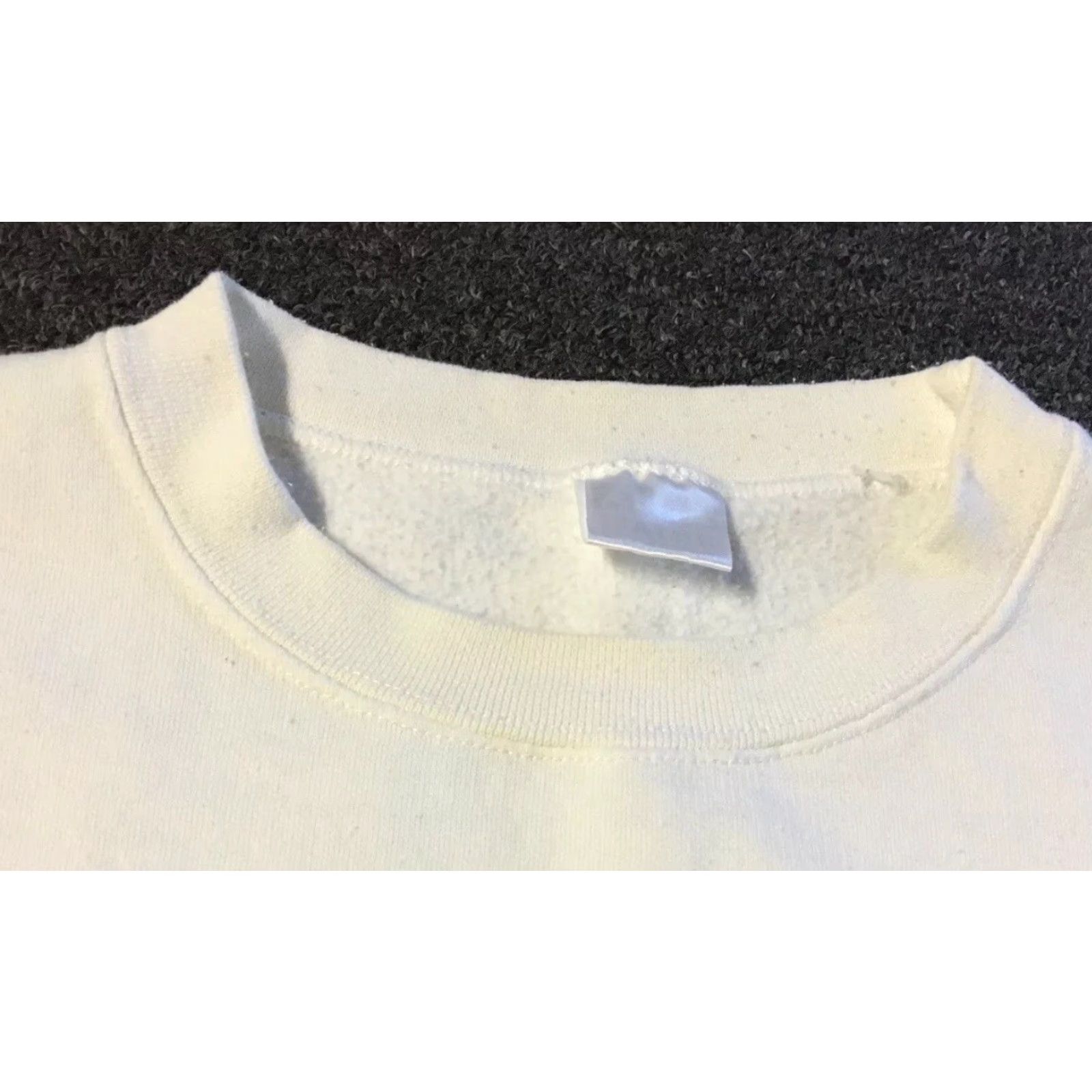 Vintage VINTAGE Reims France Faded 90s Sweatshirt Hoodie XS White Paris Champagne Beer Bar Grunge 80s Men Crew Neck Pullover Size US XS / EU 42 / 0 - 7 Thumbnail