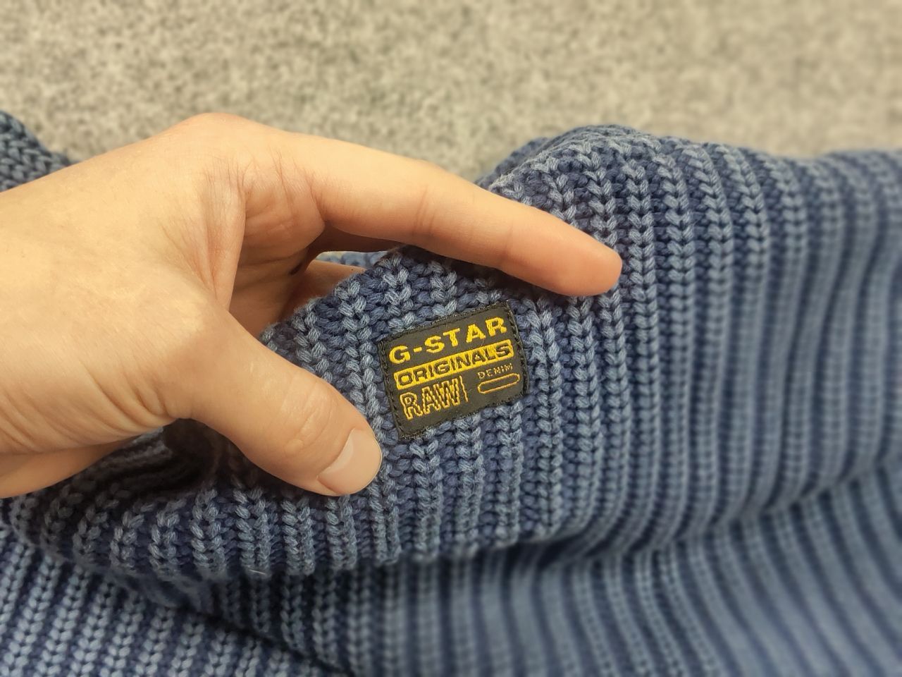 G-Star G Star Raw Champ Coll Knit Garment duet Sweater Vintage RRL Size US L / EU 52-54 / 3 - 11 Thumbnail