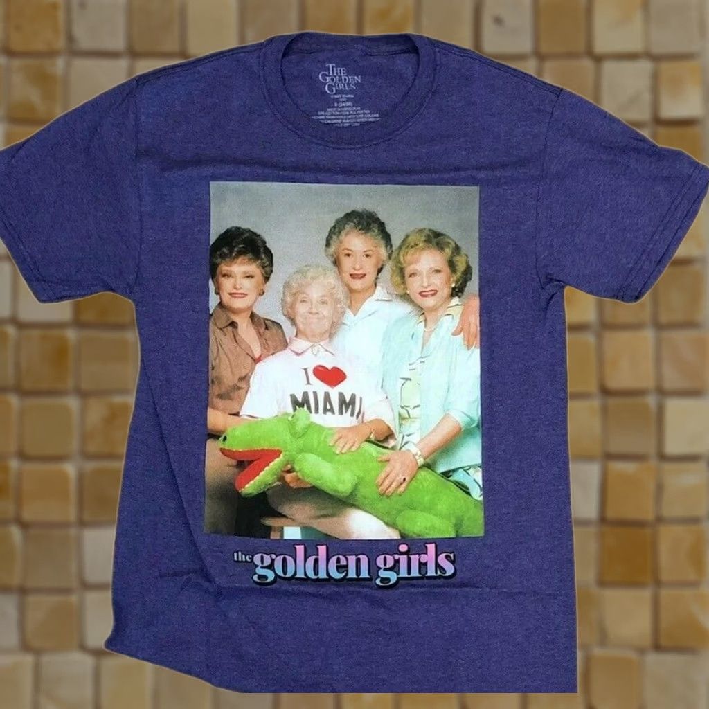Vintage The Golden Girls T-Shirt Dorothy Rose Blanche Sophia TV Show SIZE M Size US M / EU 48-50 / 2 - 1 Preview