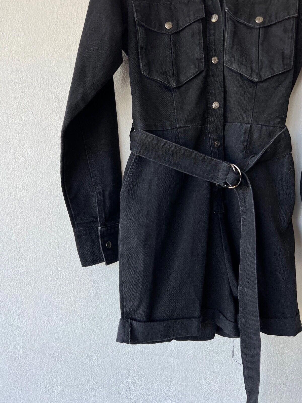 Ksubi new Ksubi dress playsuit overalls hazard top small s 8 black Size 28" / US 6 / IT 42 - 5 Thumbnail