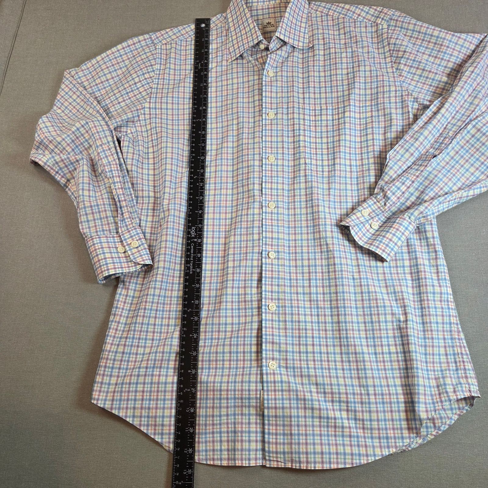 Peter Millar Peter Millar Plaid Cotton Button Down M Size US M / EU 48-50 / 2 - 6 Thumbnail