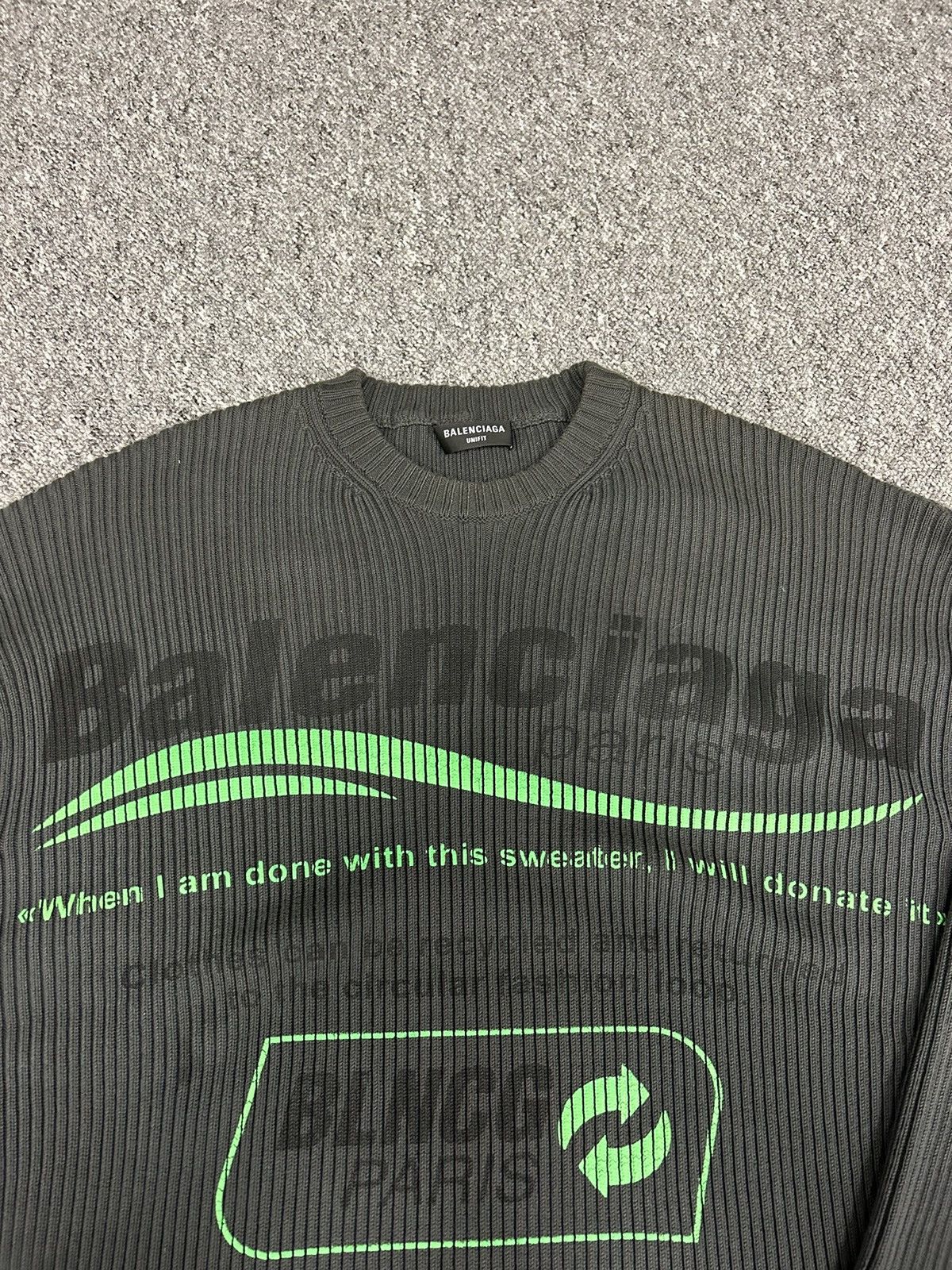 Balenciaga Balenciaga knitwear Size US L / EU 52-54 / 3 - 2 Thumbnail