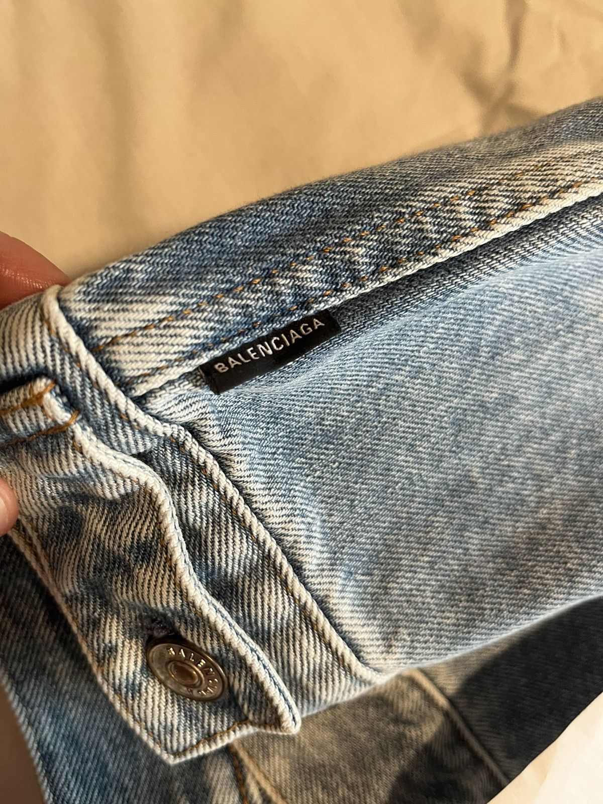 Balenciaga Balenciaga pride oversized denim jacket. Size US L / EU 52-54 / 3 - 13 Thumbnail