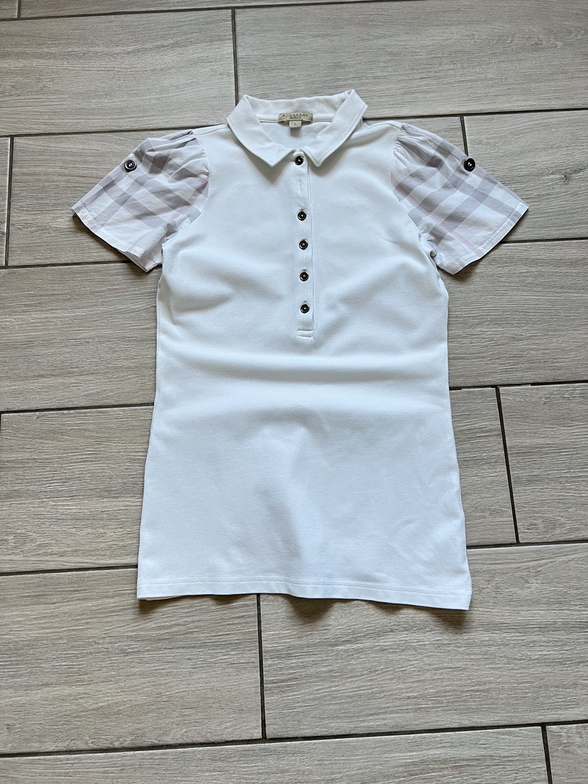 Burberry Vintage Burberry Polo T-shirt Size S / US 4 / IT 40 - 2 Thumbnail