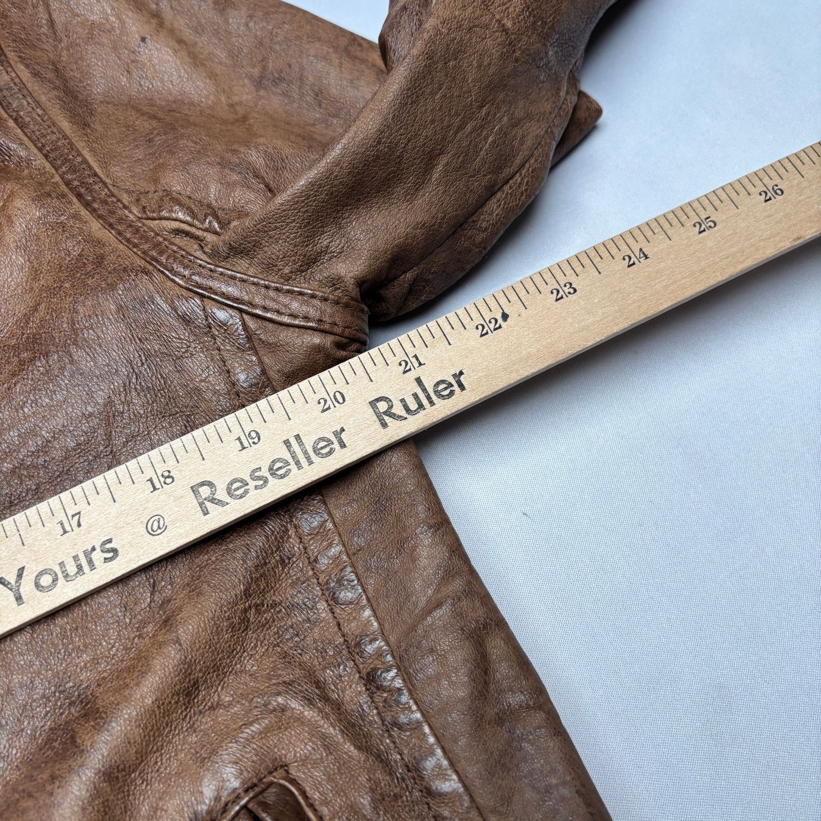 Levi's Vintage Levi's Cafe Racer Leather Jacket Capital E Men's M Size US M / EU 48-50 / 2 - 6 Thumbnail