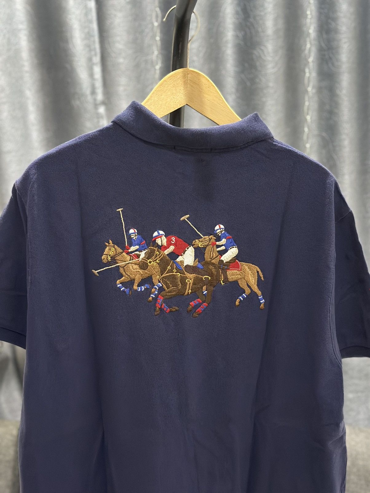 Polo Ralph Lauren Polo Ralph Lauren Triple Pony Shirt Size US XL / EU 56 / 4 - 2 Thumbnail