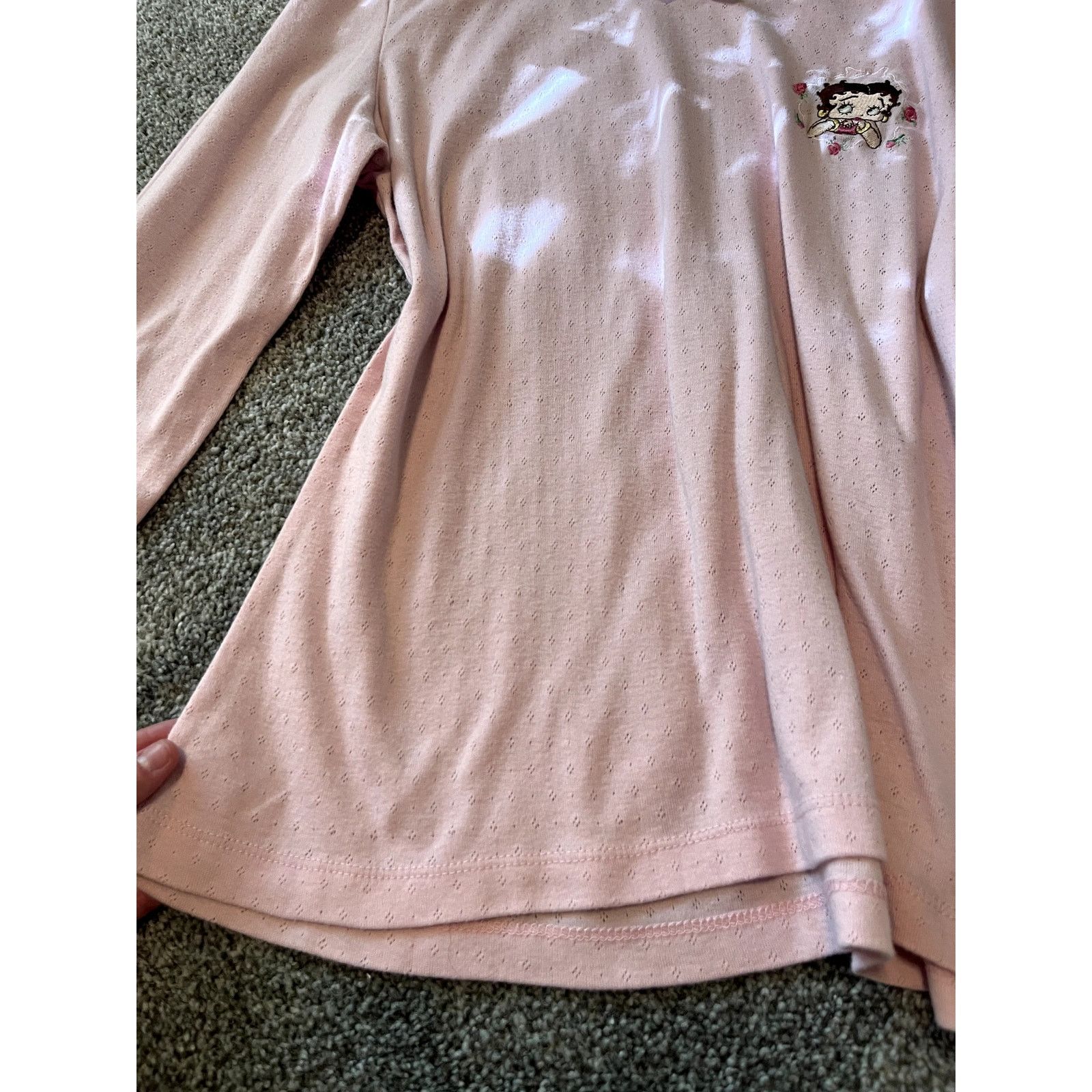 Other Vintage Betty Boop Graphic Long Sleeve – Size 2X Size XXL / US 16-18 / IT 52-54 - 4 Thumbnail