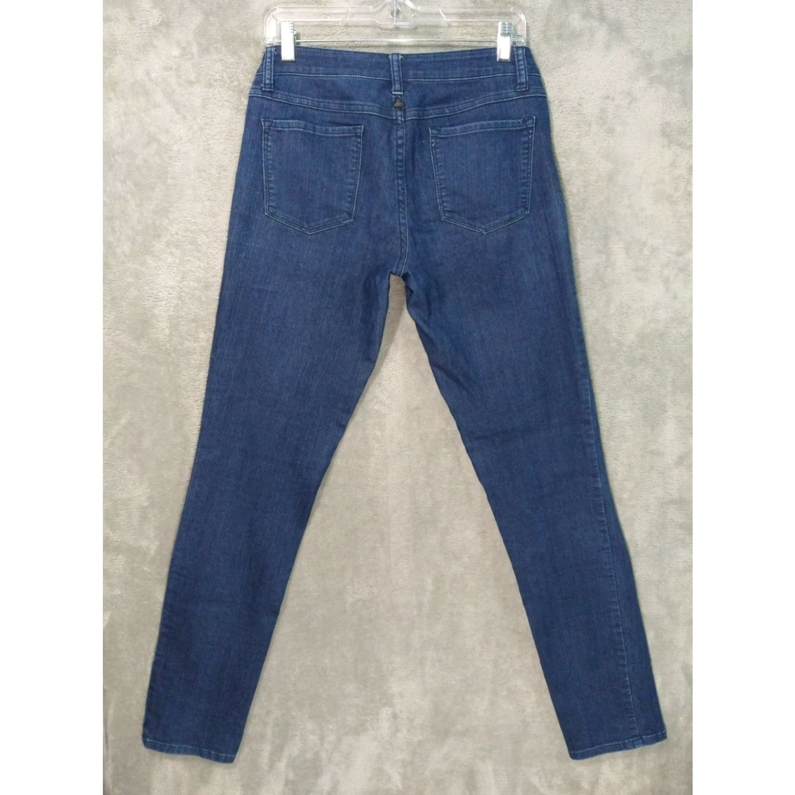 Prana prAna Jeans Womens 8/29 Blue Denim Kara Low Rise Skinny Stretch Organic Cotton Shirt Womens Jeans 8 Blue 5-Pocket Skinny Stretch Vintage No Size 30" / US 8 / IT 44 - 2 Thumbnail