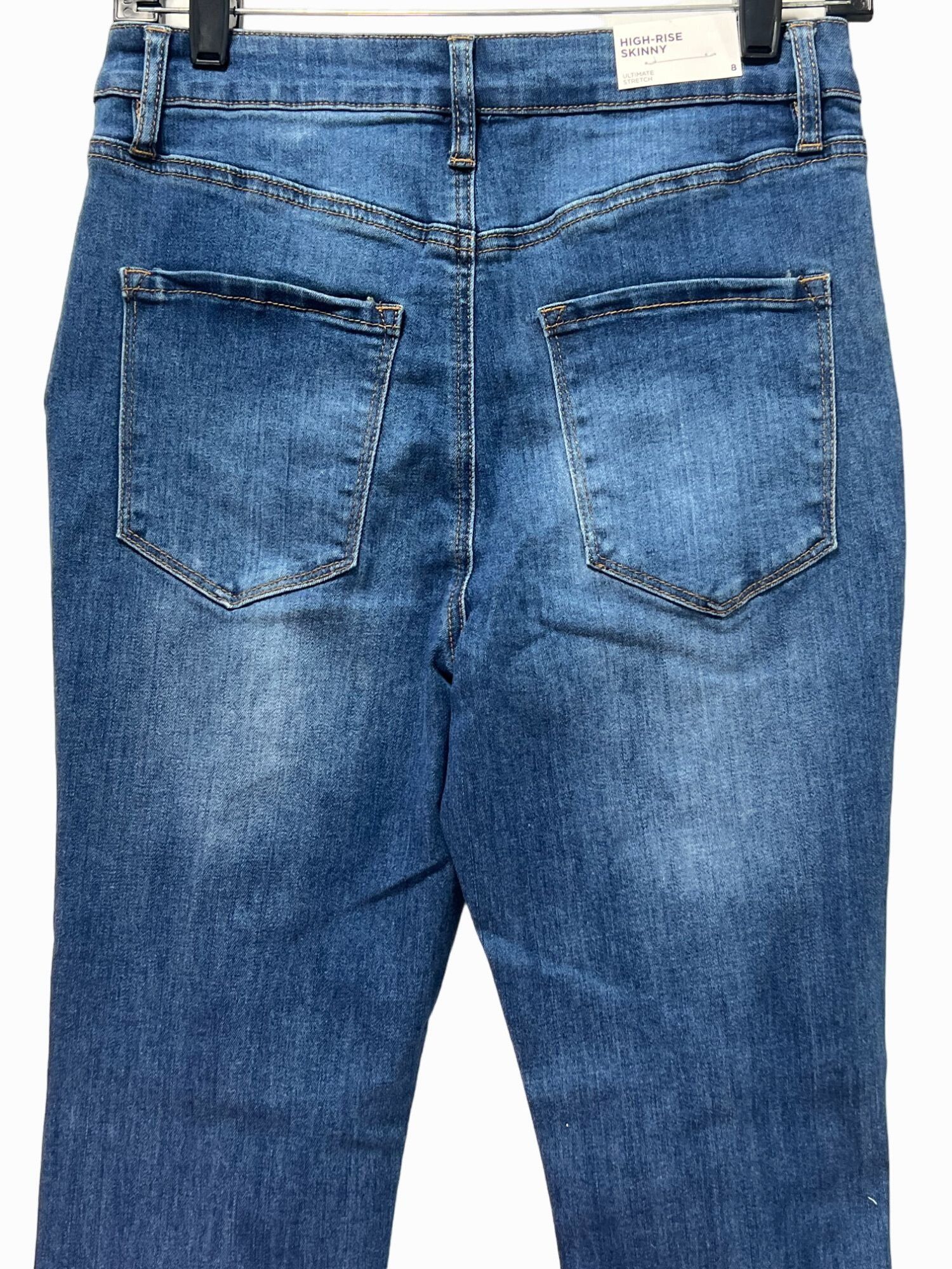 rue21 Rue 21 - Women's Ultimate Stretch High-Rise Skinny Jeans Dis Size 30" / US 8 / IT 44 - 13 Thumbnail