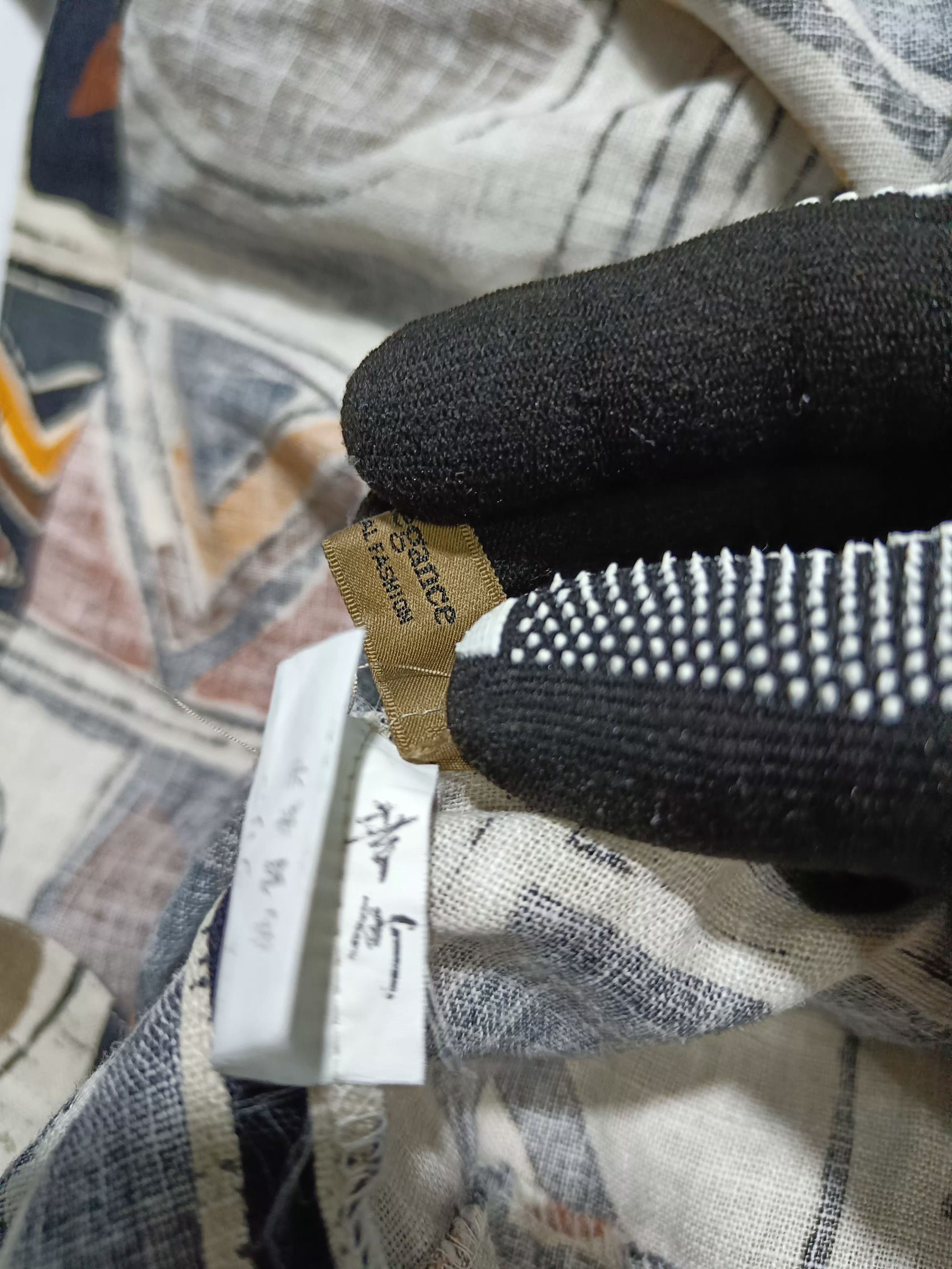 Japanese Brand Elegance Harajuku Style Weaver Canvas Outerwear Size US L / EU 52-54 / 3 - 9 Thumbnail