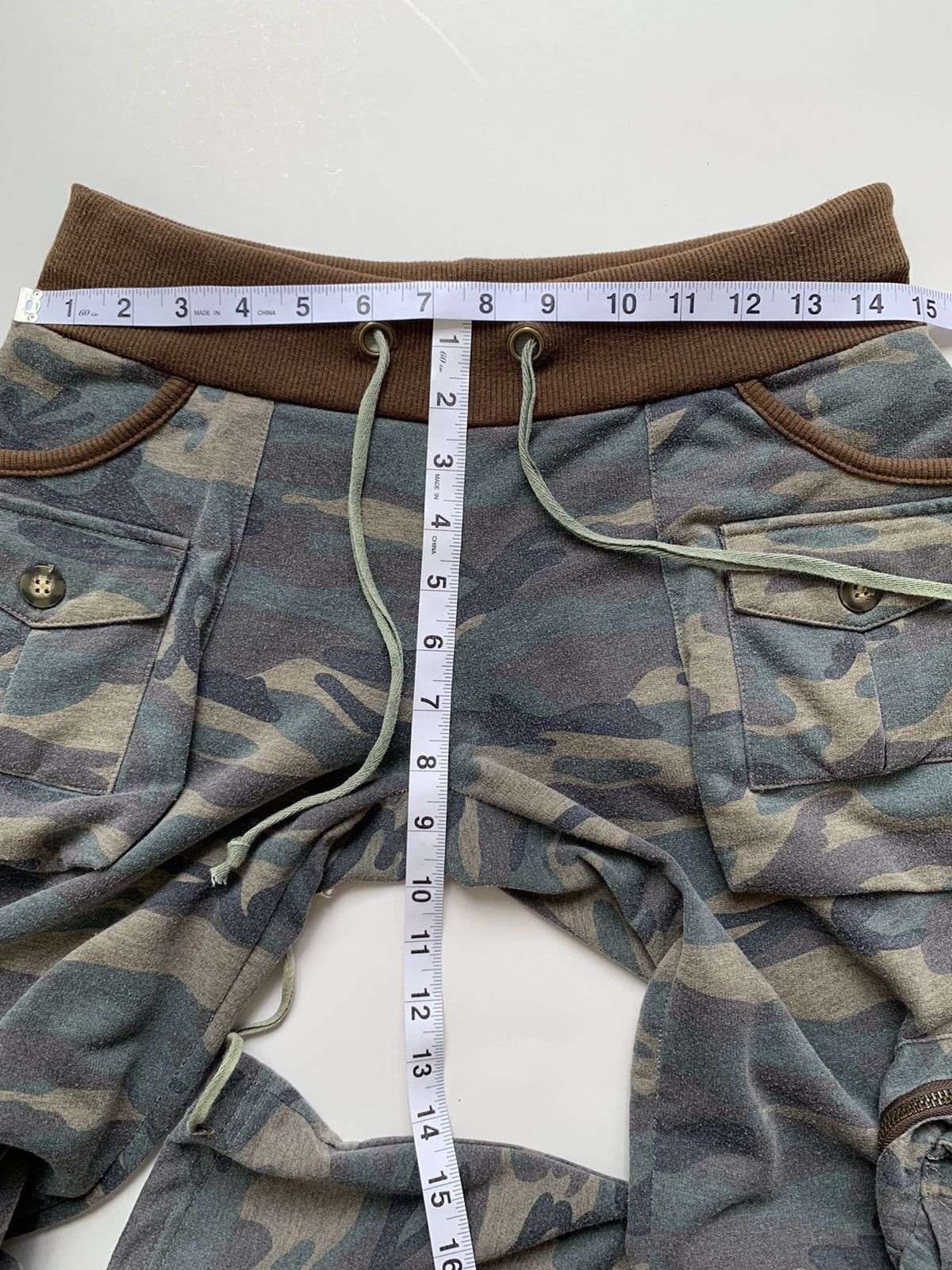 Japanese Brand 2000s Heaven Camo Cargo GOA Inspired Boot Cut Pant Size US 30 / EU 46 - 14 Thumbnail