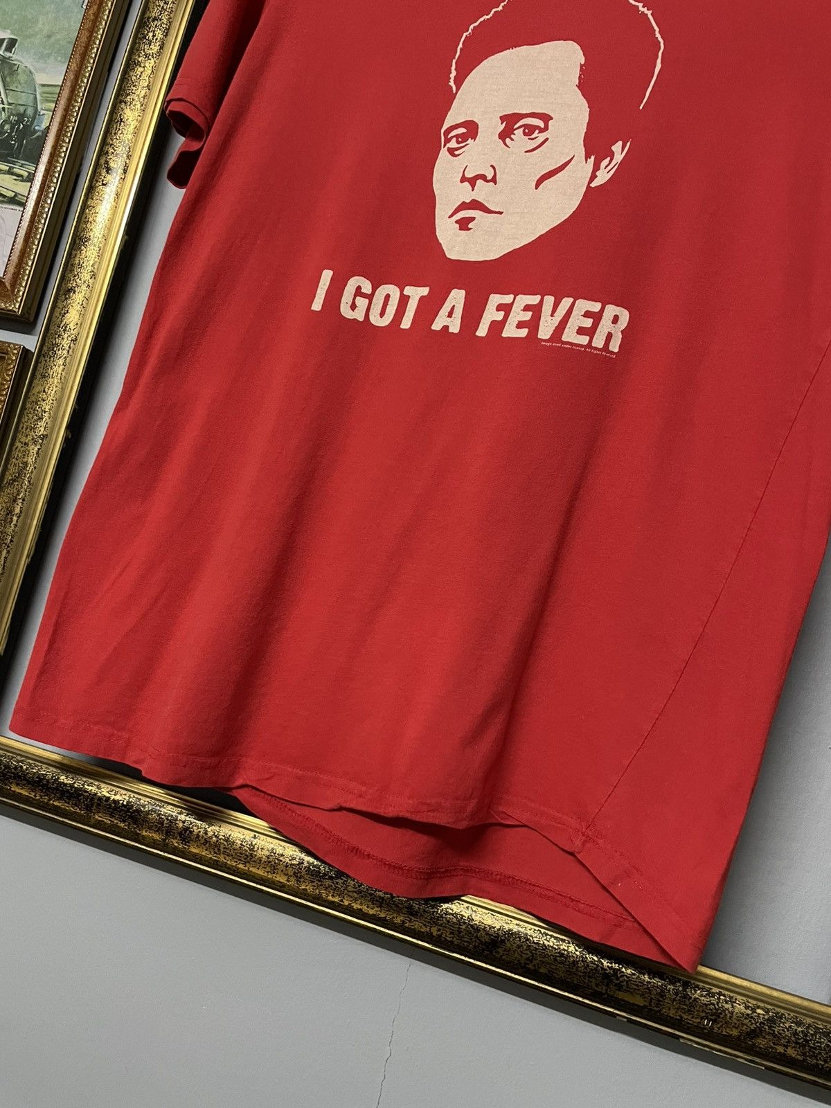 Japanese Brand Vintage 1990S ‘ I Got A Fever ‘ Christopher Walken Tshirt Size US M / EU 48-50 / 2 - 4 Thumbnail