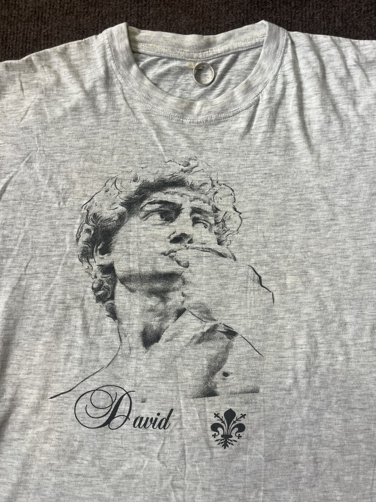 Arts & Science Vintage DAVID big face Art 90’s Tshirt Size US XL / EU 56 / 4 - 6 Thumbnail