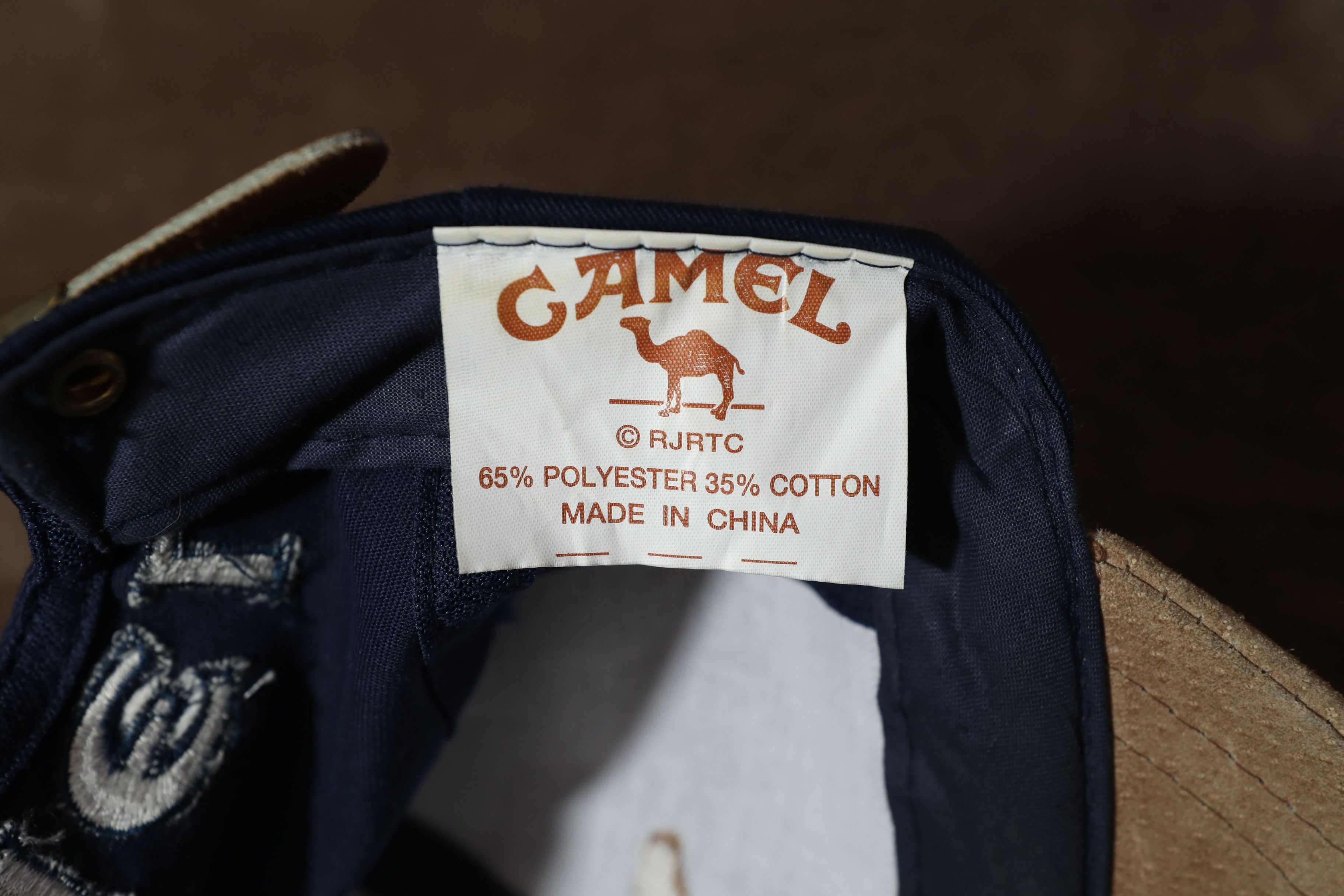 Camel Vintage Camel Strapback Hat (OS) Size ONE SIZE - 8 Thumbnail