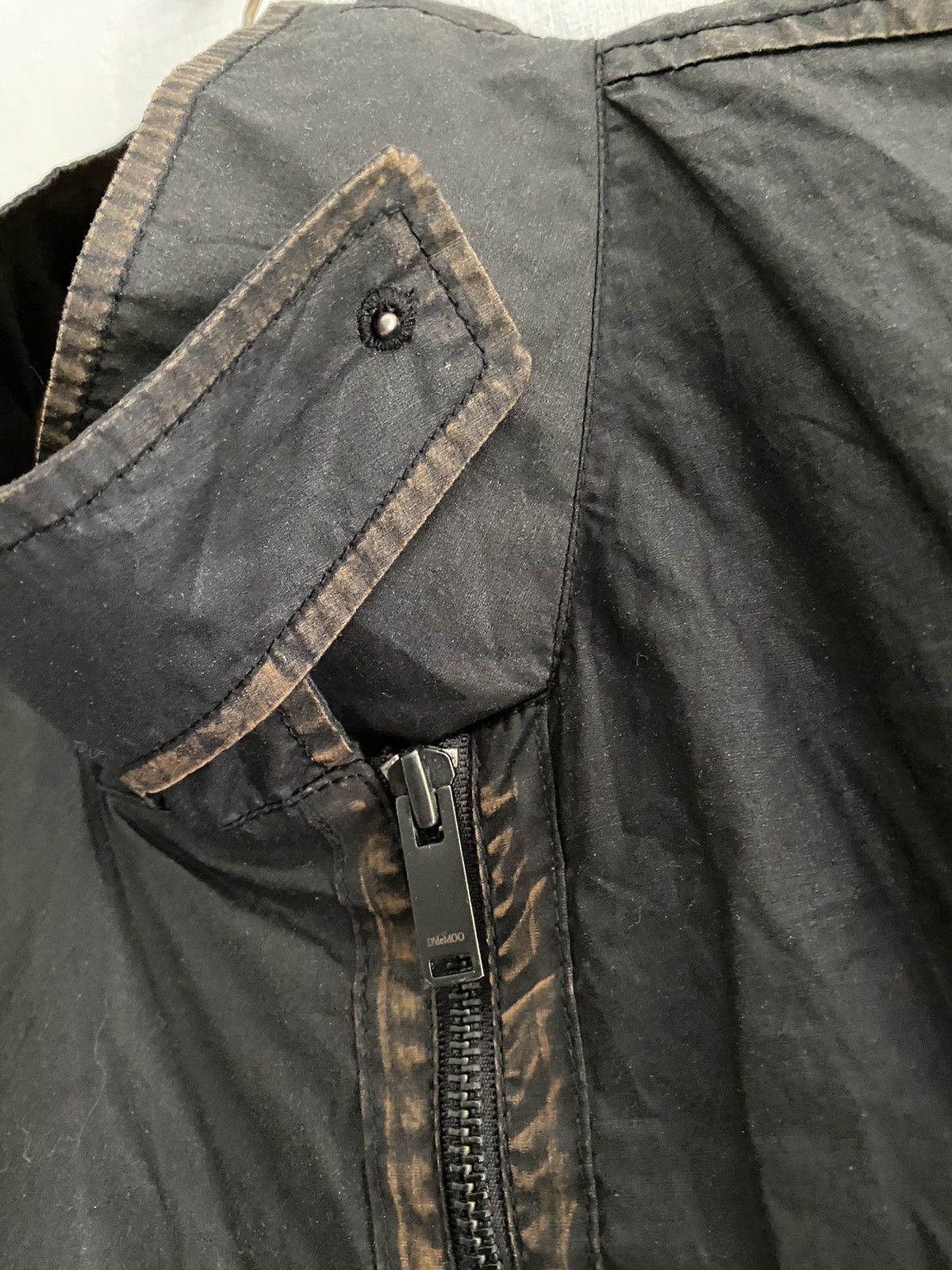 If Six Was Nine × Japanese Brand × Le Grande Bleu (L.G.B.) Japanese D’deMOO waxed jacket lgb style Size US M / EU 48-50 / 2 - 6 Thumbnail