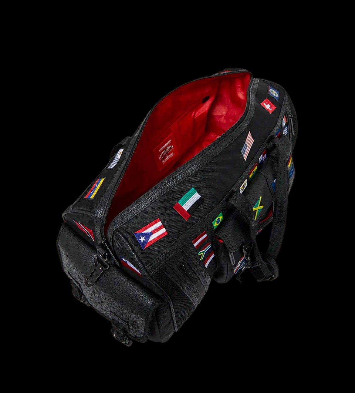 Sprayground JAMES FIRST CLASS GLOBAL FLAGS SPECIAL OPS FULL SIZE DUFFLE Size ONE SIZE - 8 Thumbnail